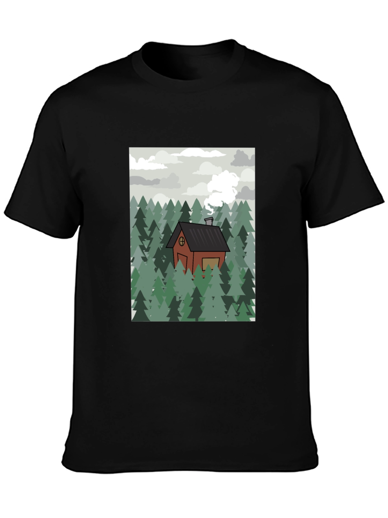 Cabin in the Woods Graphic Tee - Unisex
