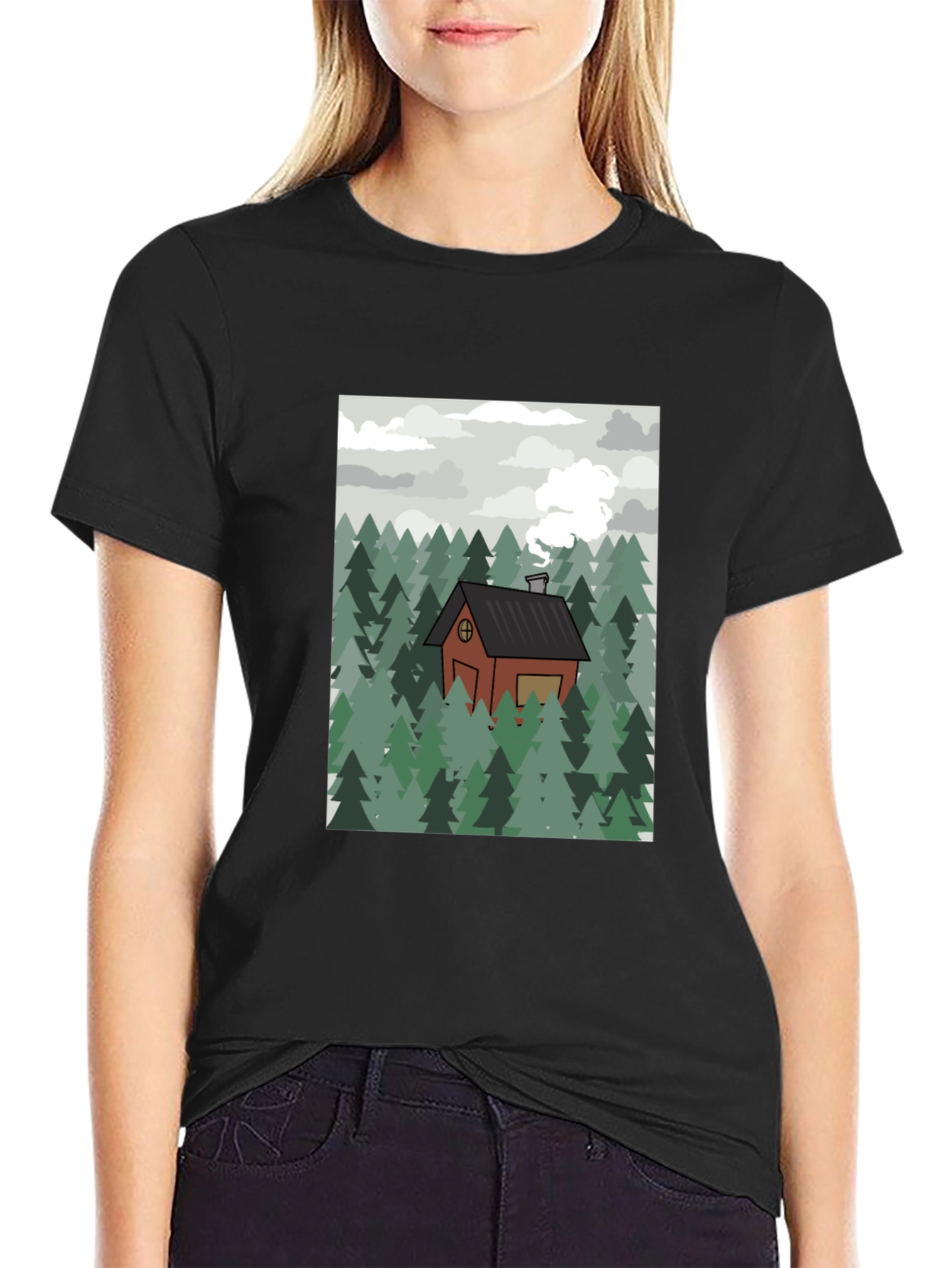 Cabin in the Woods Graphic Tee - Unisex