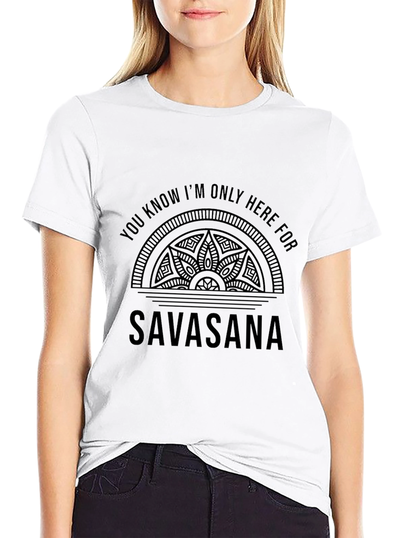 Savasana Yoga Graphic T-Shirt