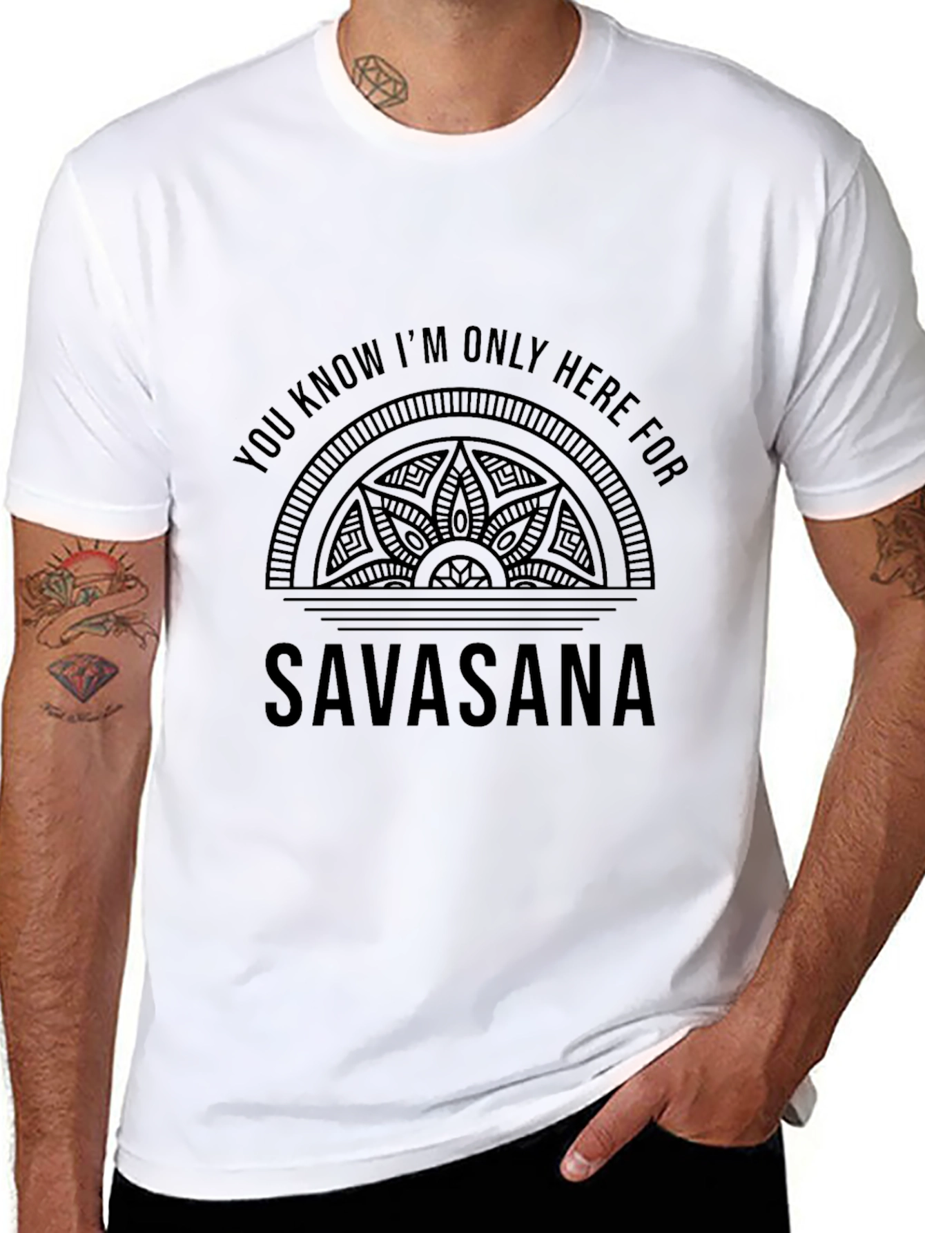 Savasana Yoga Graphic T-Shirt