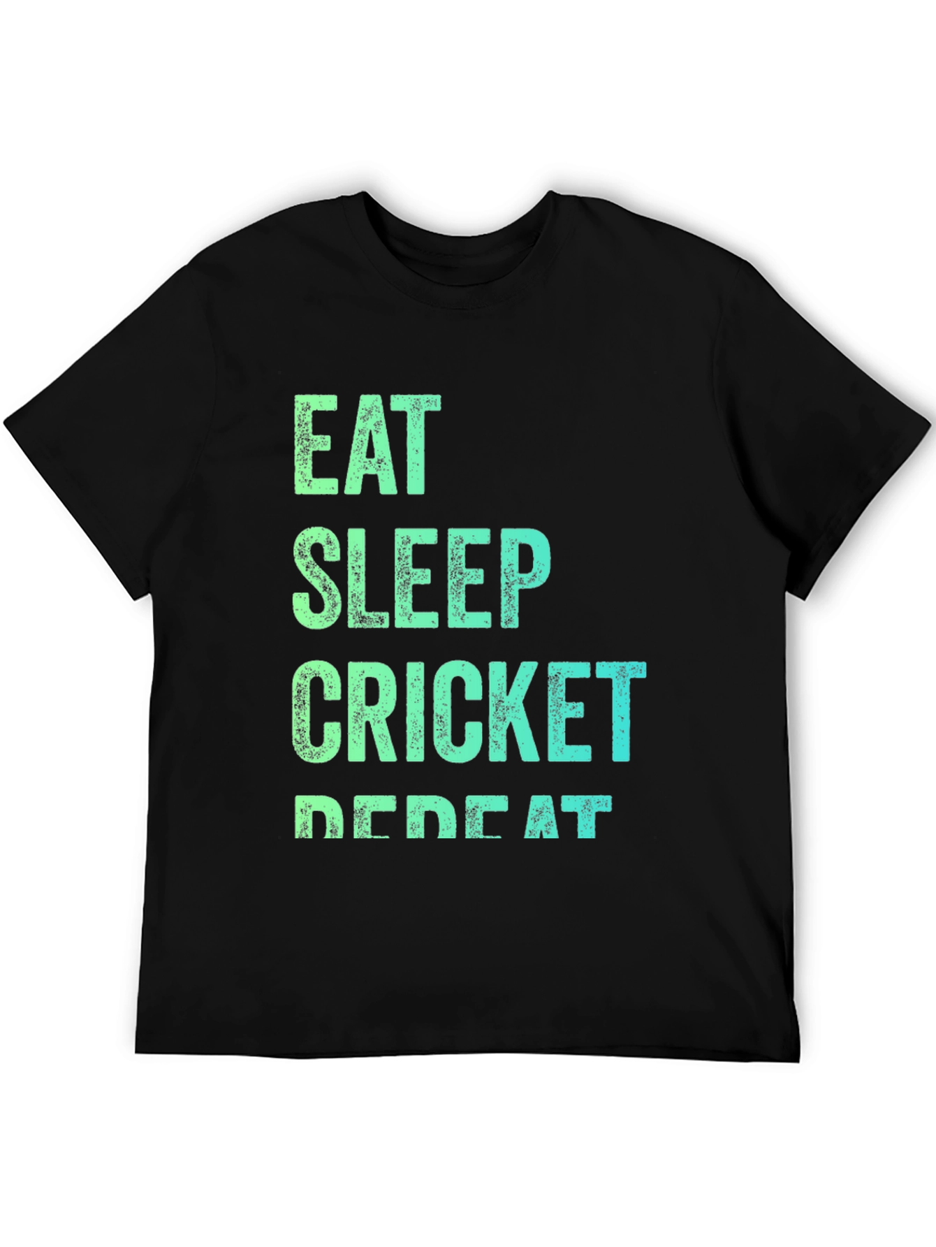 Eat Sleep Cricket Repeat T-Shirt