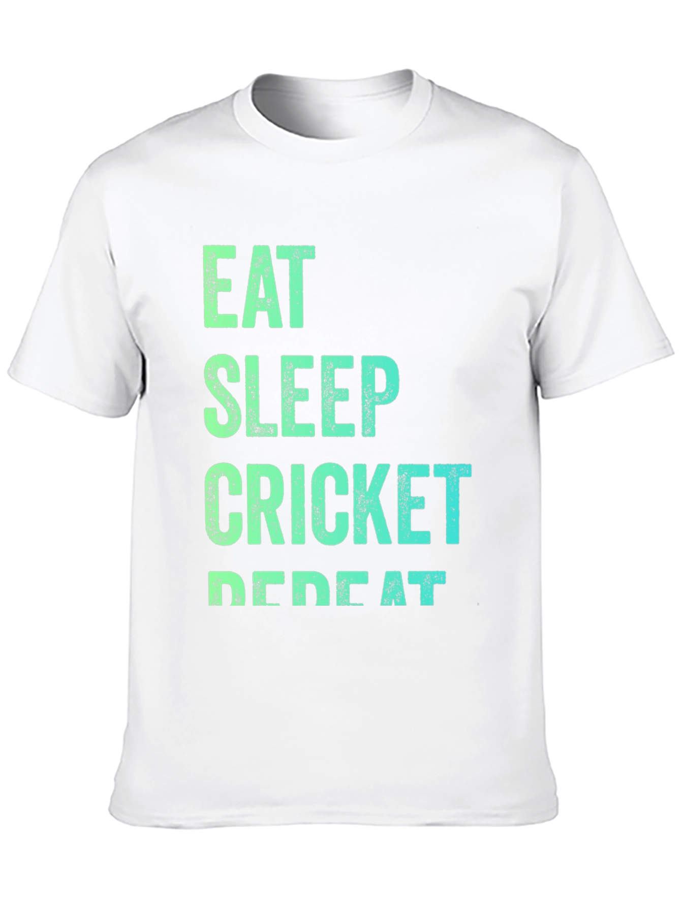 Eat Sleep Cricket Repeat T-Shirt