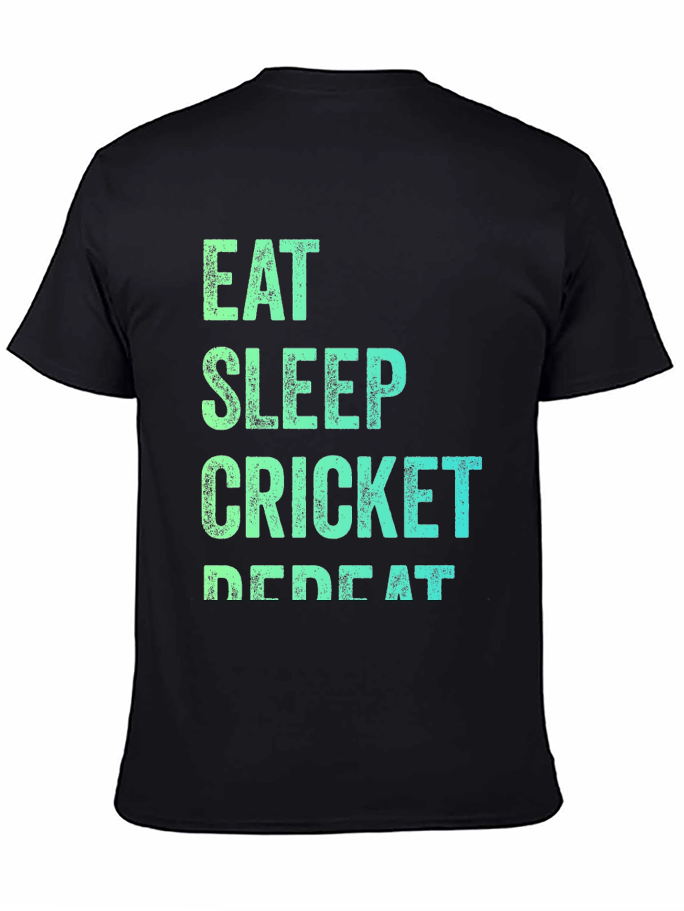 Eat Sleep Cricket Repeat T-Shirt