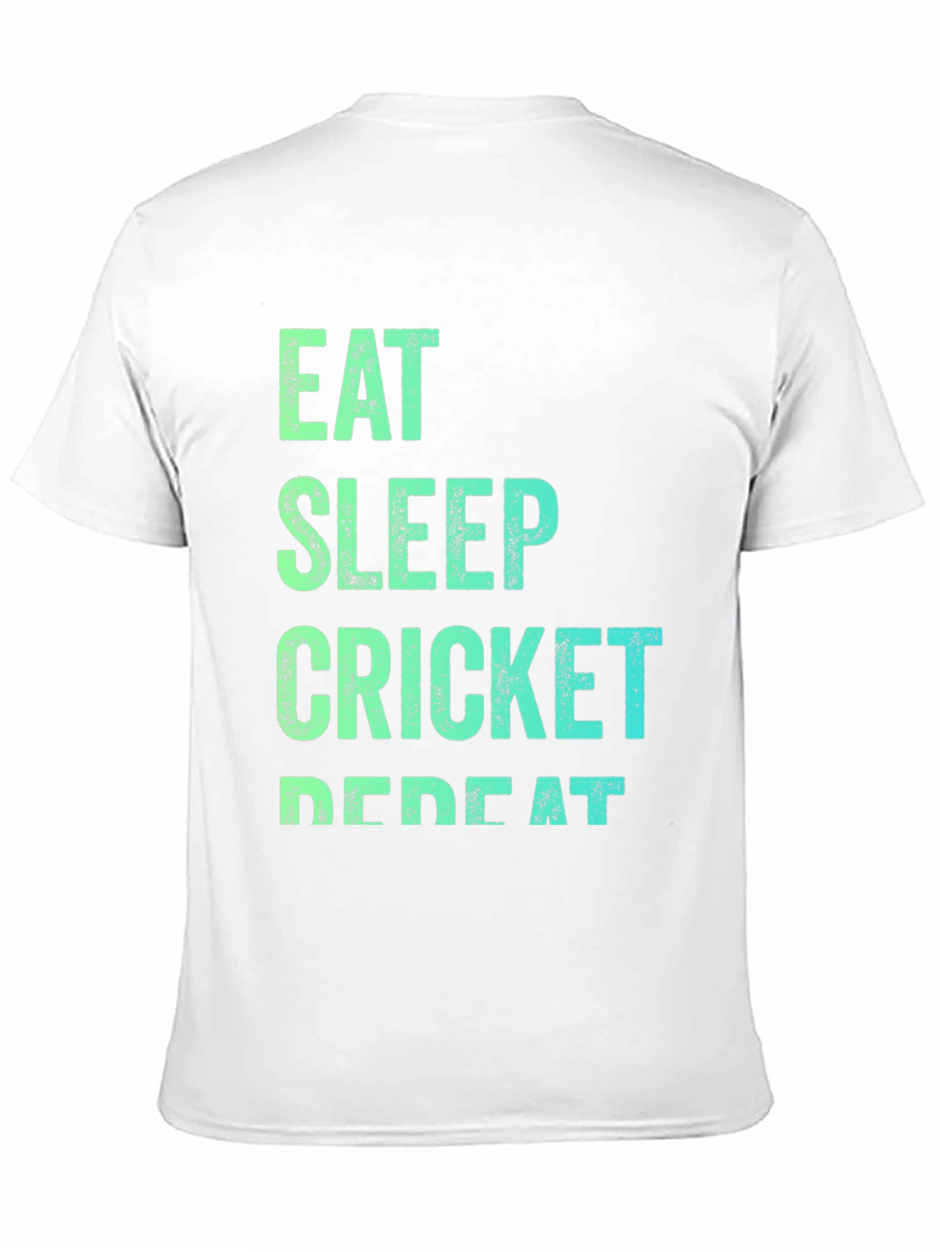 Eat Sleep Cricket Repeat T-Shirt