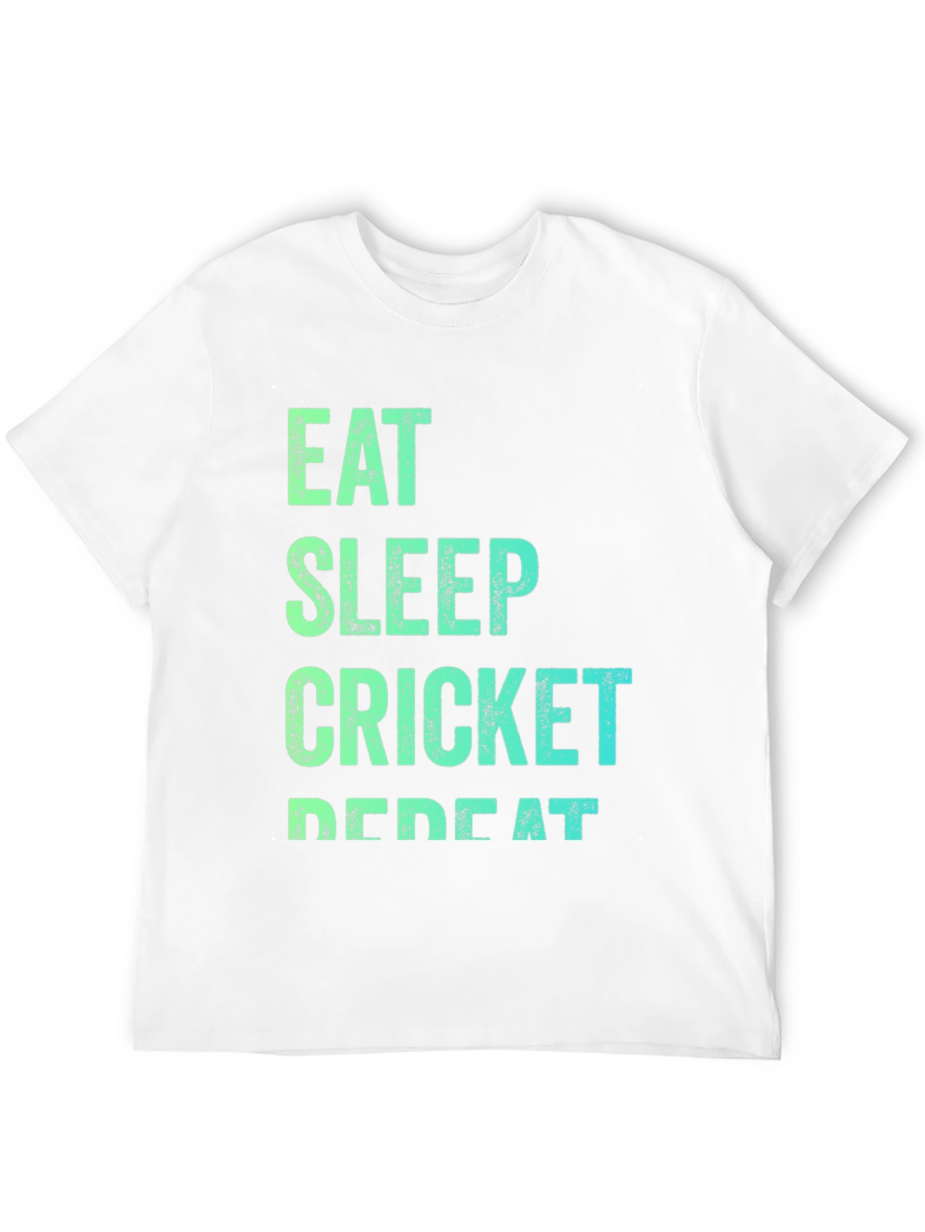 Eat Sleep Cricket Repeat T-Shirt