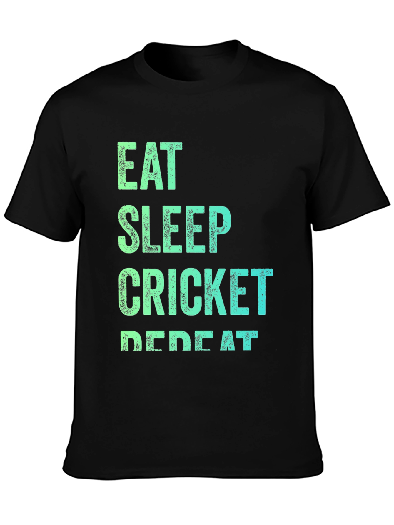 Eat Sleep Cricket Repeat T-Shirt