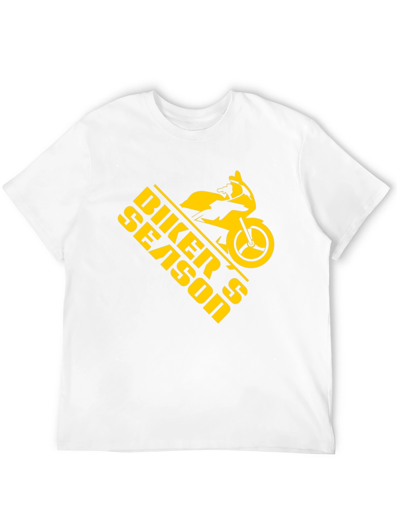 Biker Season Graphic Tee - Black