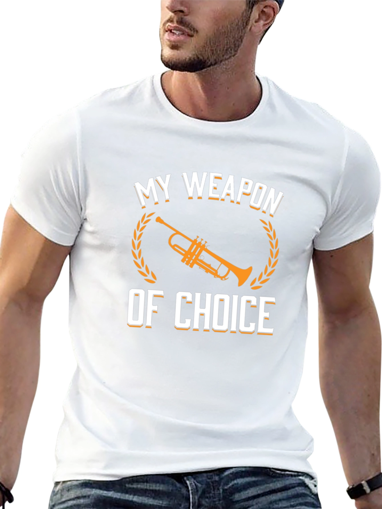 My Weapon of Choice Trumpet T-Shirt