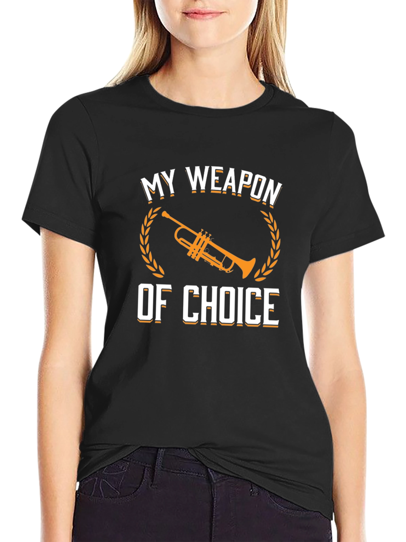 My Weapon of Choice Trumpet T-Shirt