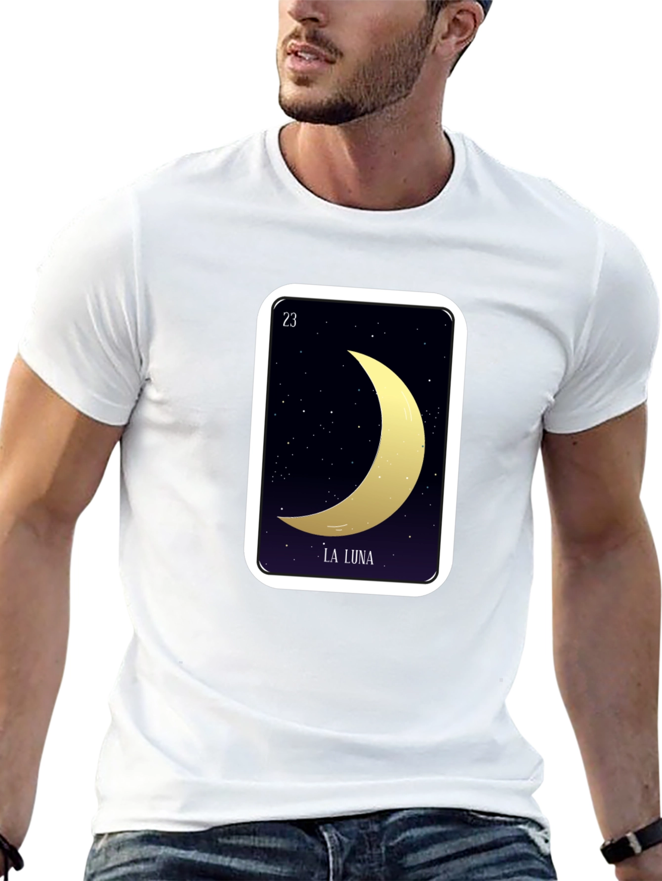 La Luna Tarot Card T-Shirt