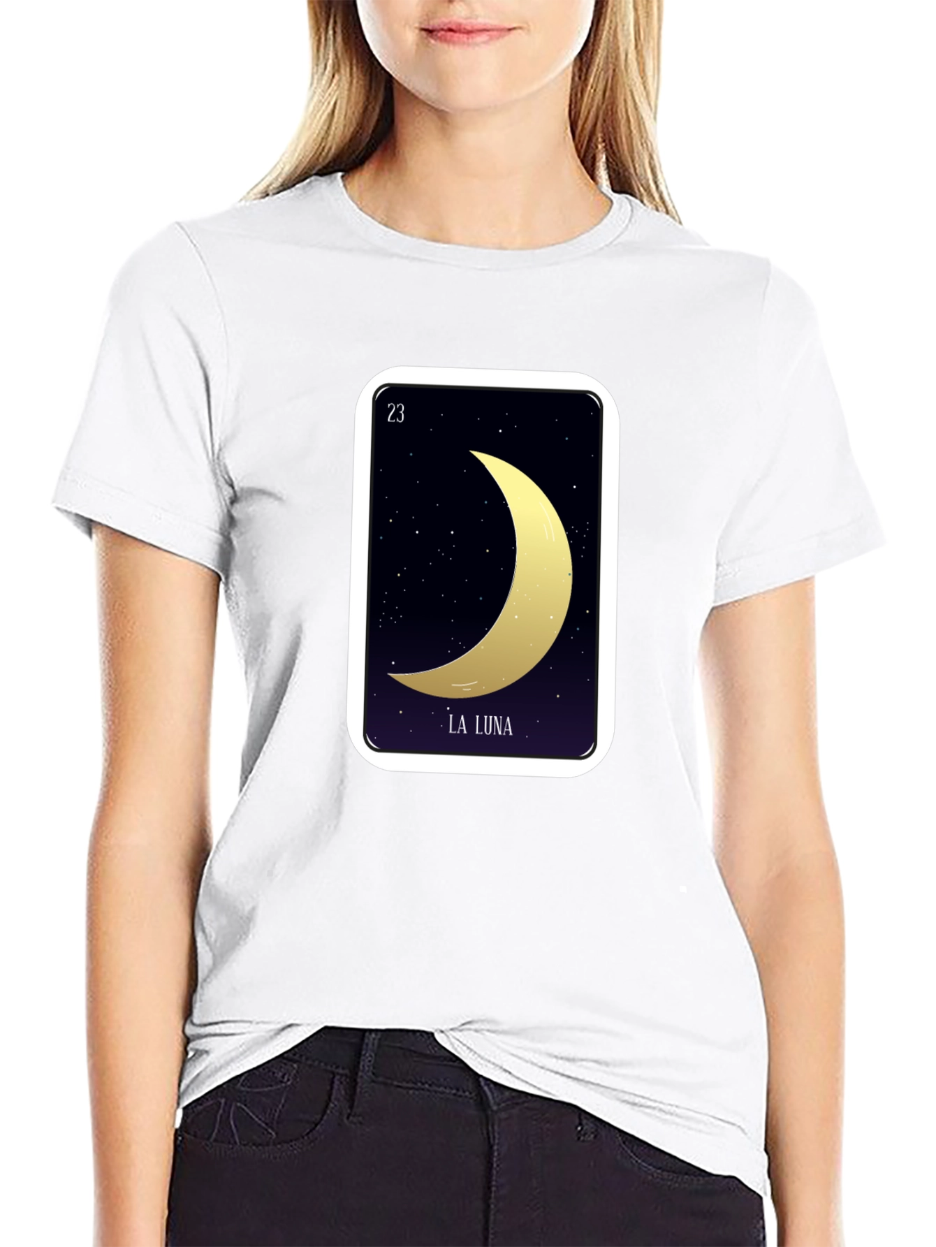La Luna Tarot Card T-Shirt