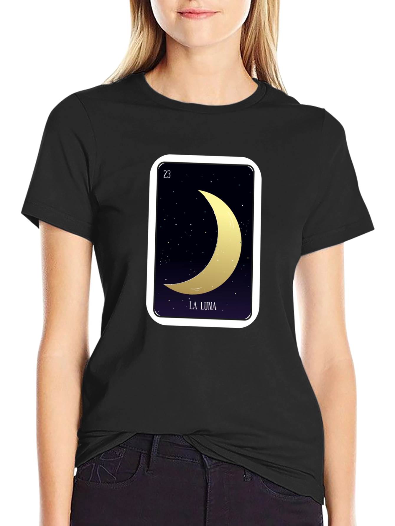La Luna Tarot Card T-Shirt