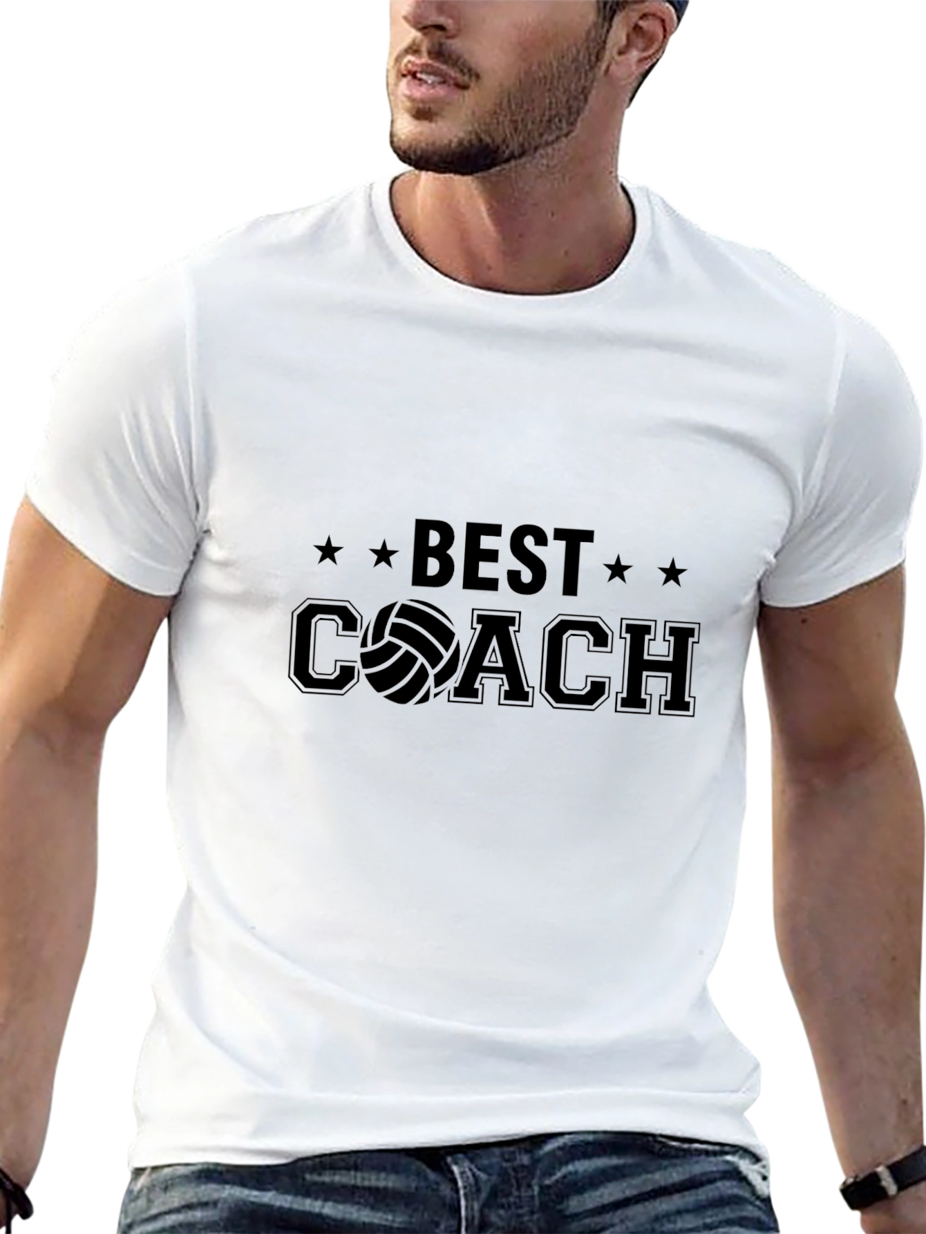 Best Coach Volleyball T-Shirt