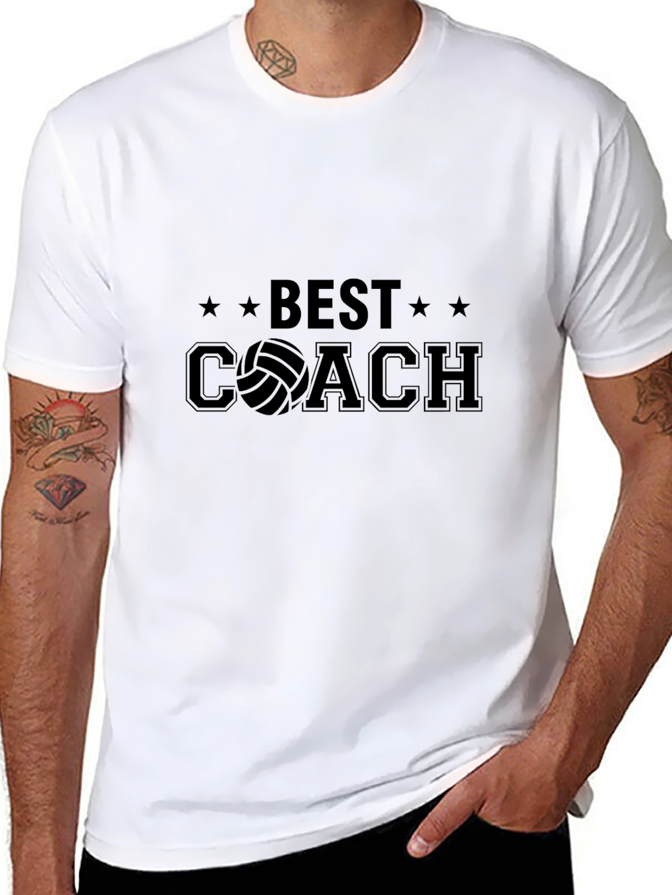 Best Coach Volleyball T-Shirt