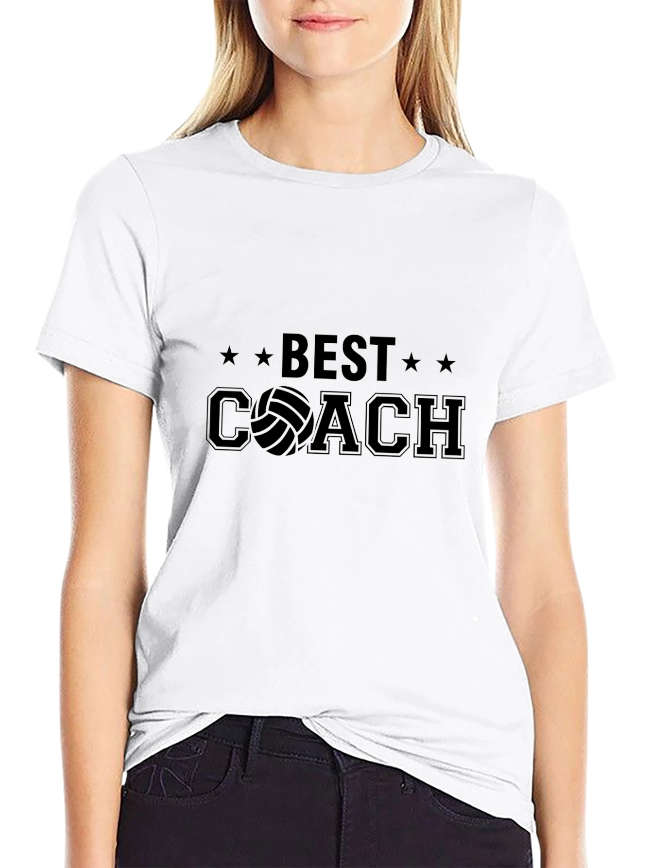 Best Coach Volleyball T-Shirt