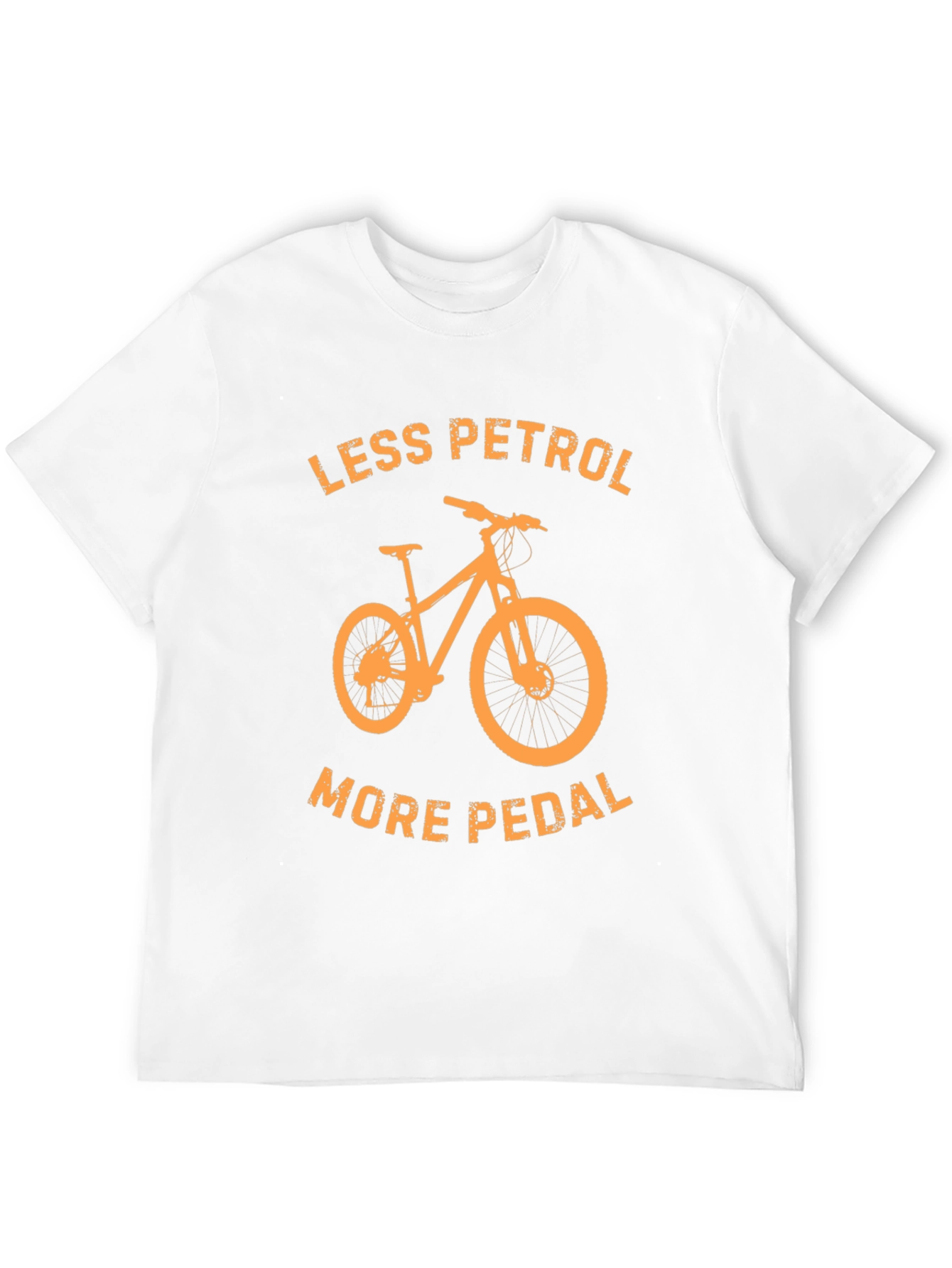 Less Petrol More Pedal T-Shirt - Black
