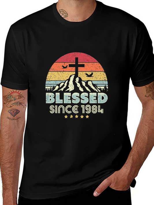 Blessed Since 1984 Graphic T-Shirt