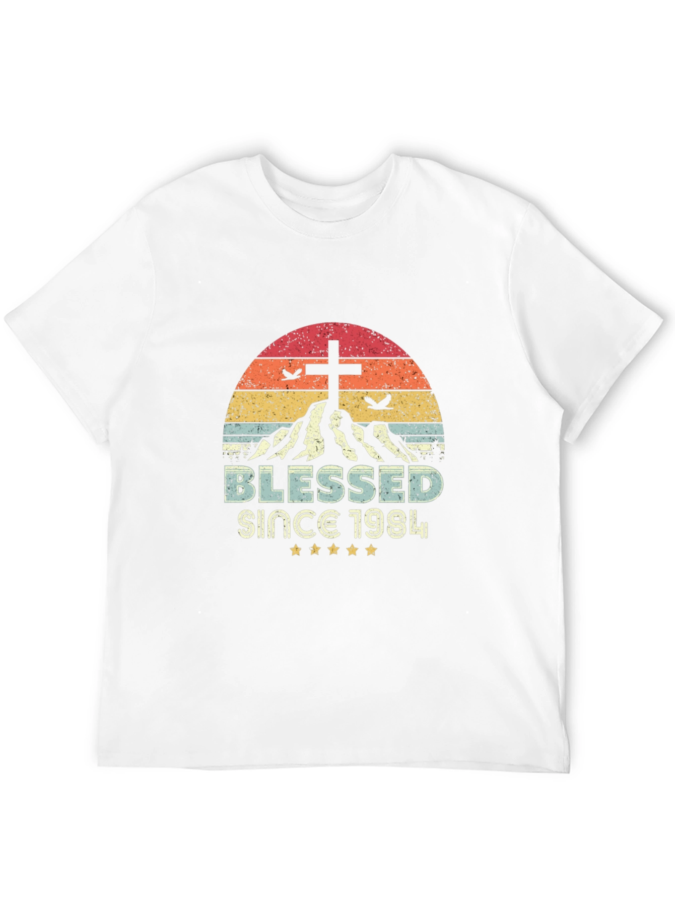 Blessed Since 1984 Graphic T-Shirt