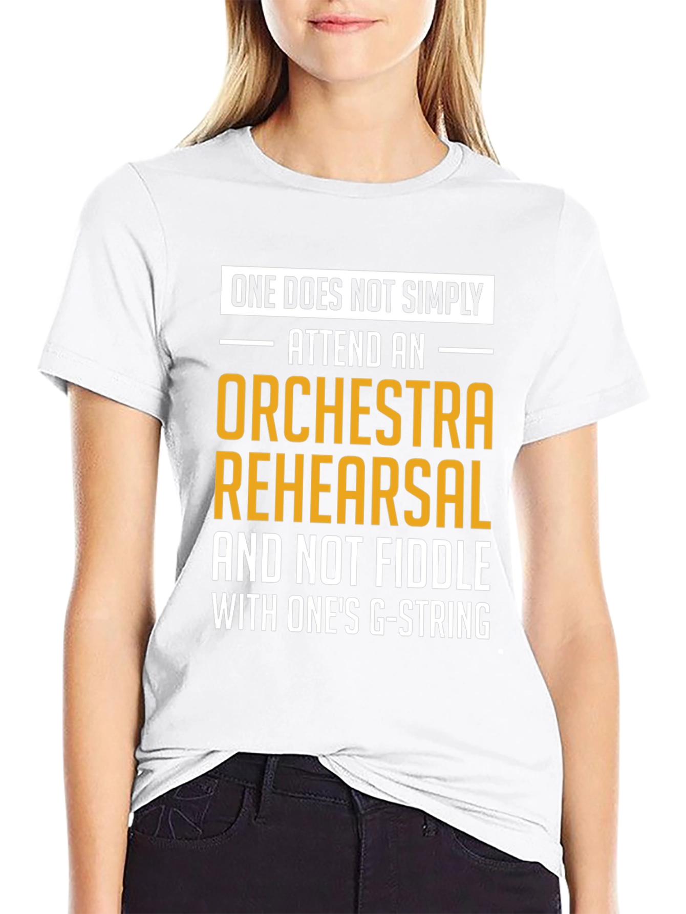 Orchestra Rehearsal Funny Graphic T-Shirt