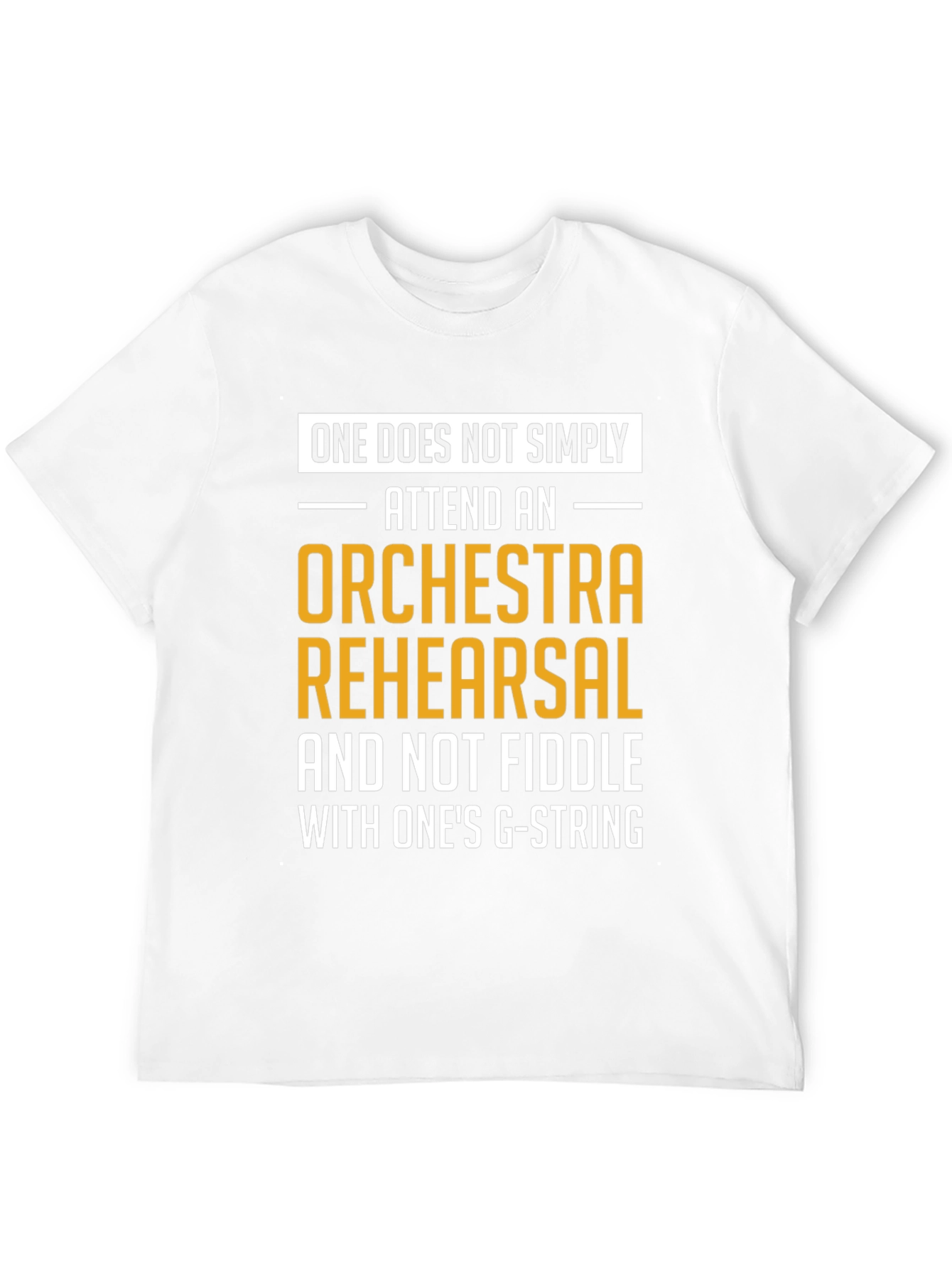 Orchestra Rehearsal Funny Graphic T-Shirt