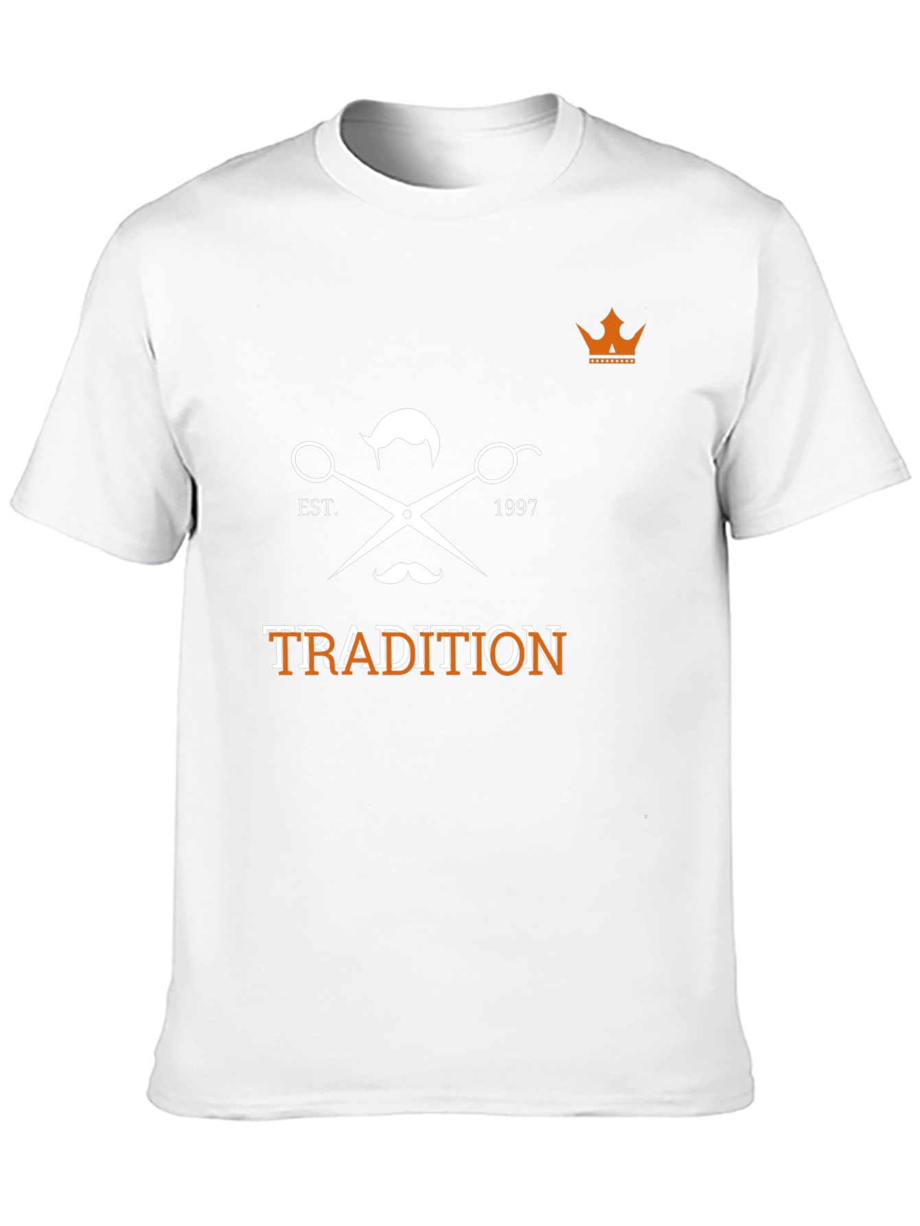 Tradition Barber T-Shirt - Black Graphic Tee