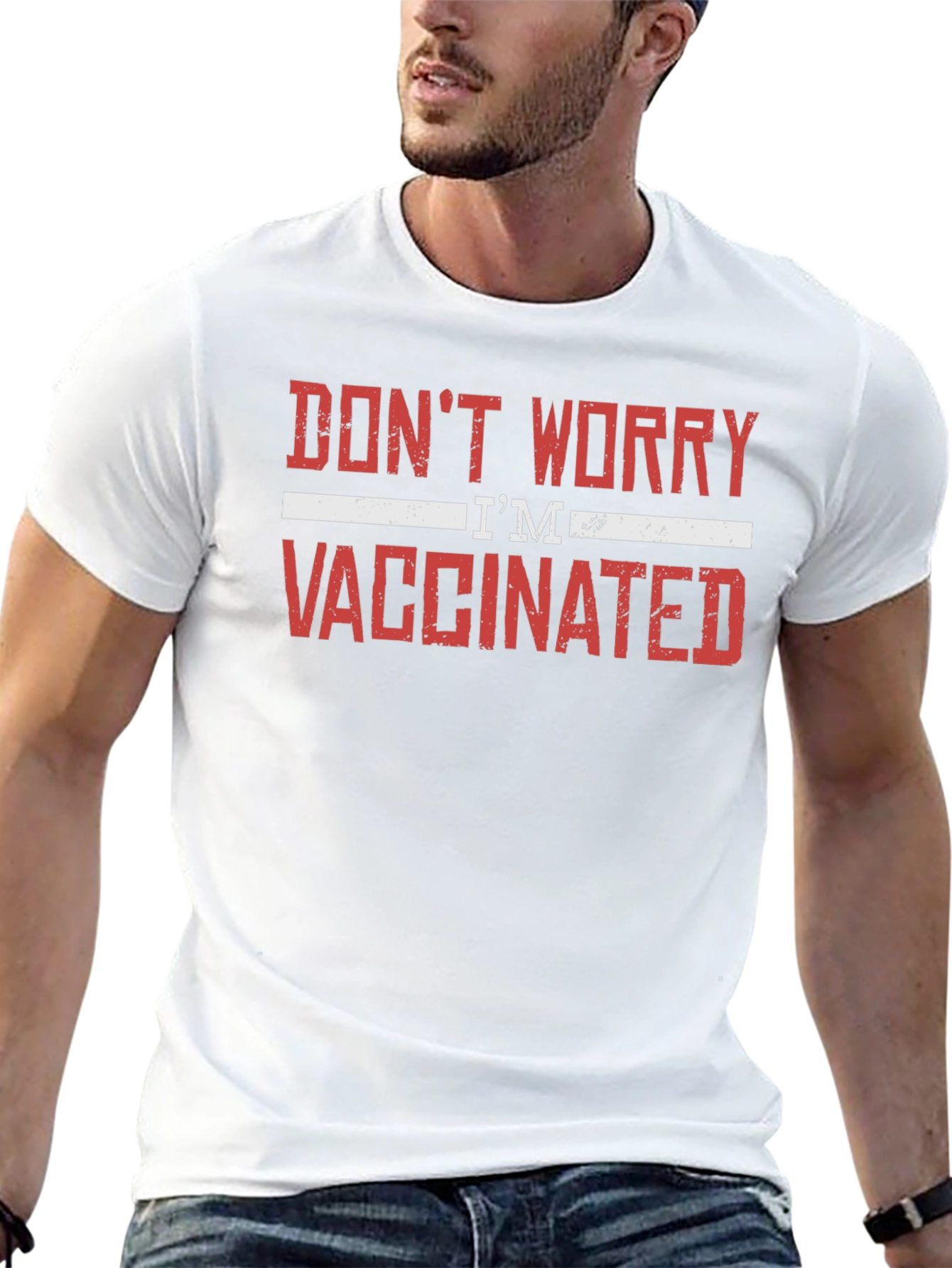 Dont Worry Im Vaccinated T-Shirt - Adult Unisex