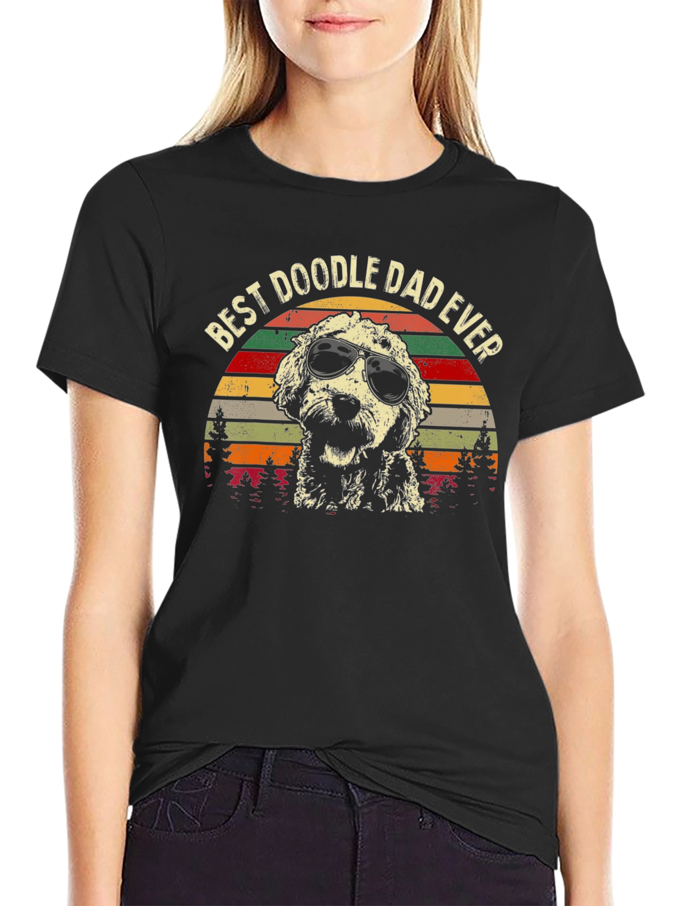 Best Doodle Dad Ever T-Shirt