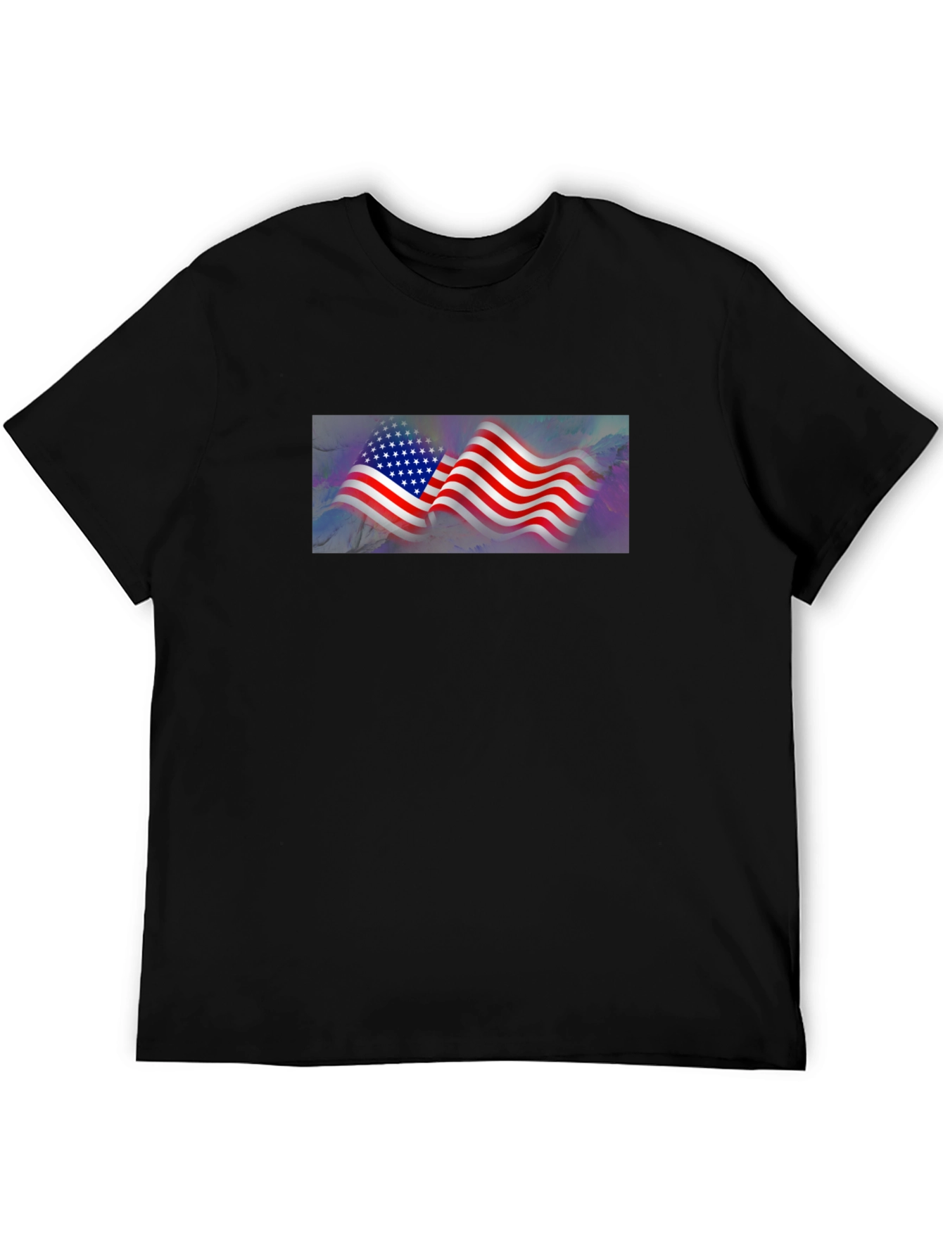 American Flag Graphic T-Shirt