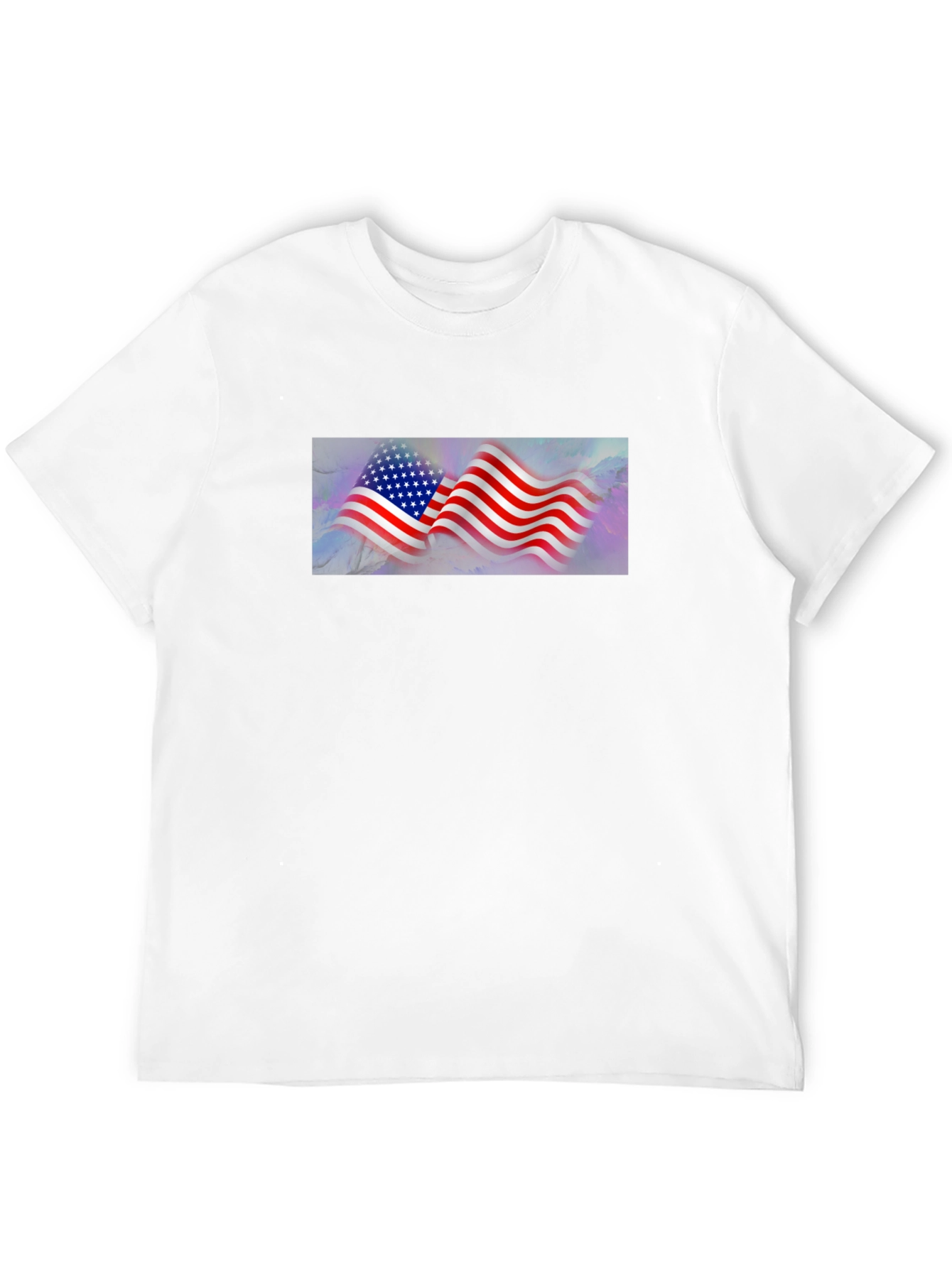 American Flag Graphic T-Shirt