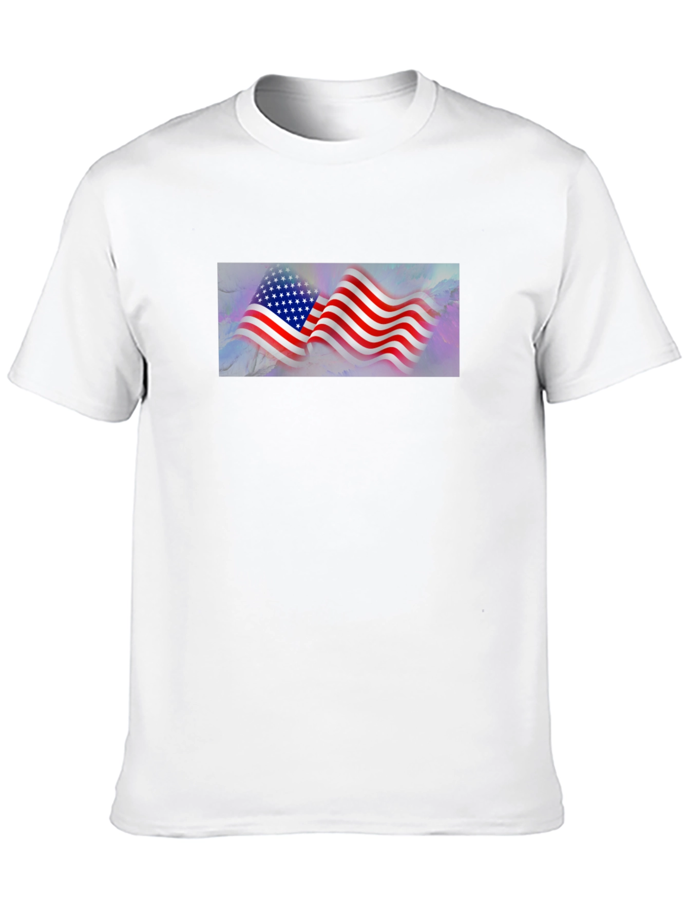 American Flag Graphic T-Shirt