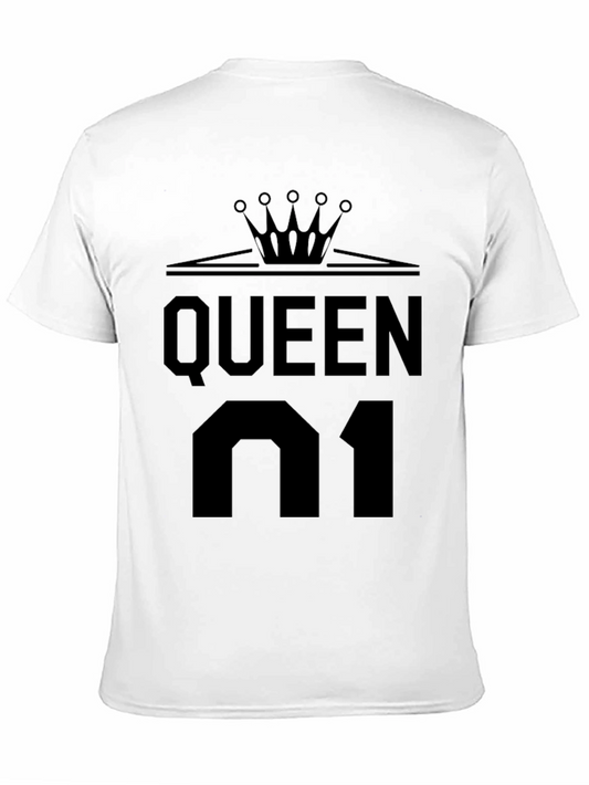 Queen 01 T-Shirt - Stylish Graphic Tee for Women