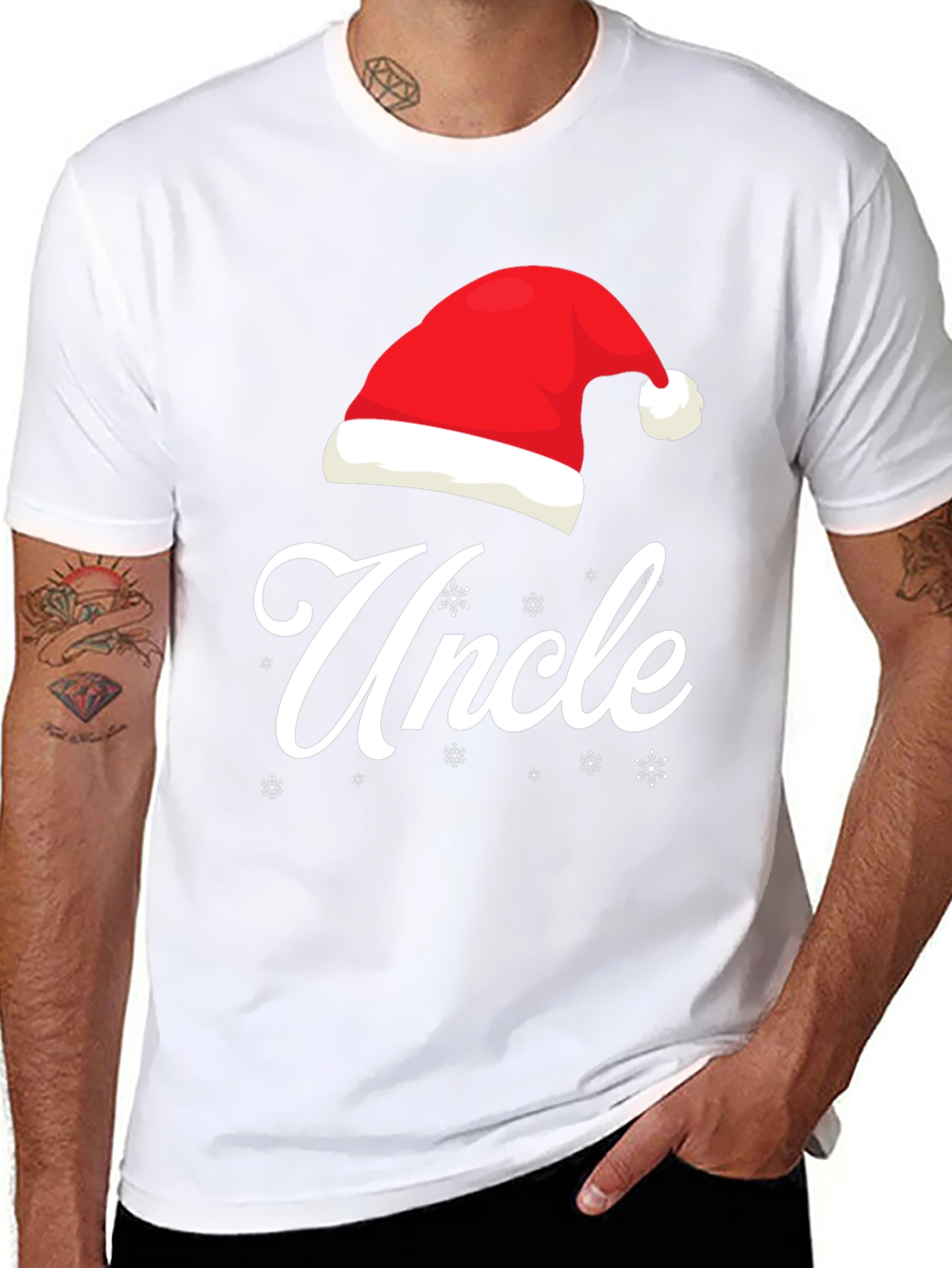 Festive Uncle Christmas T-Shirt