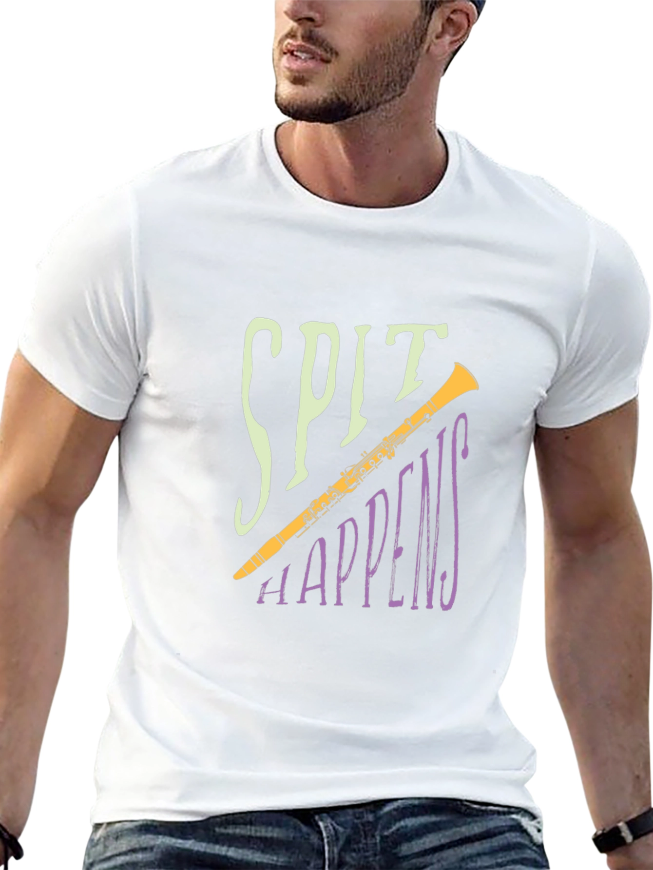 Spit Happens Clarinet T-Shirt
