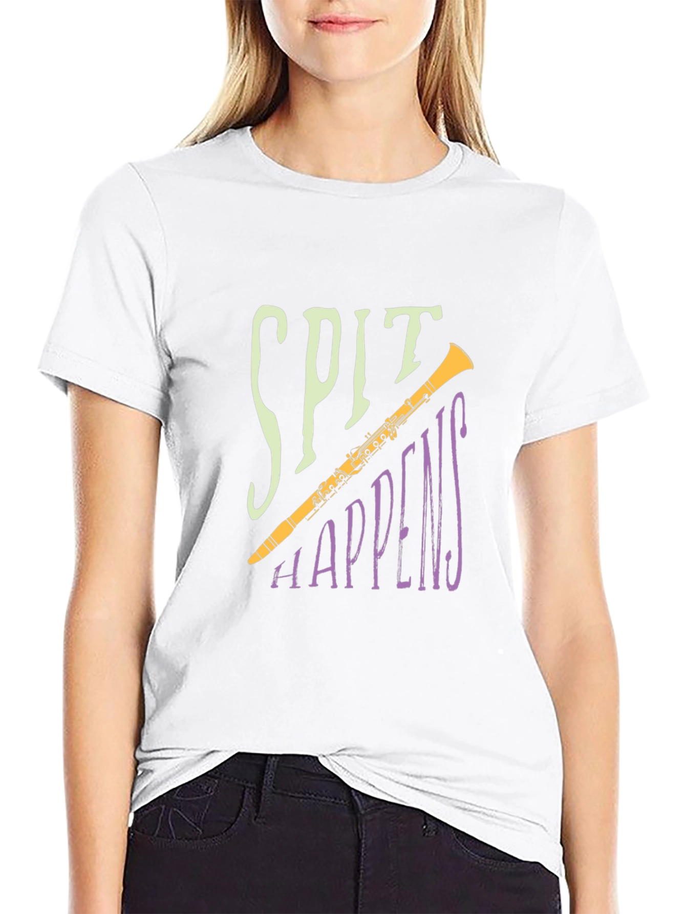 Spit Happens Clarinet T-Shirt