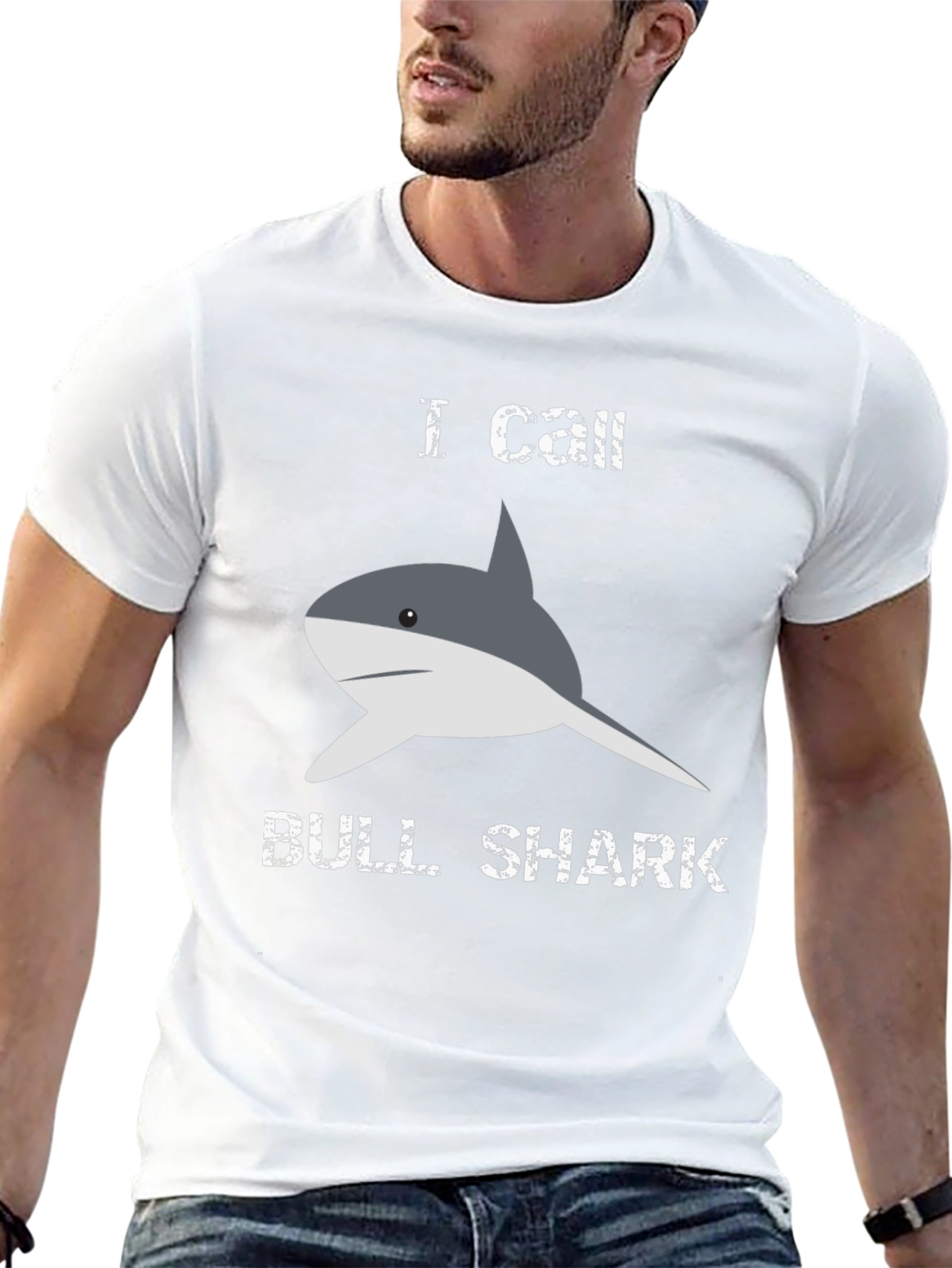 I Call Bull Shark T-Shirt - Novelty Graphic Tee