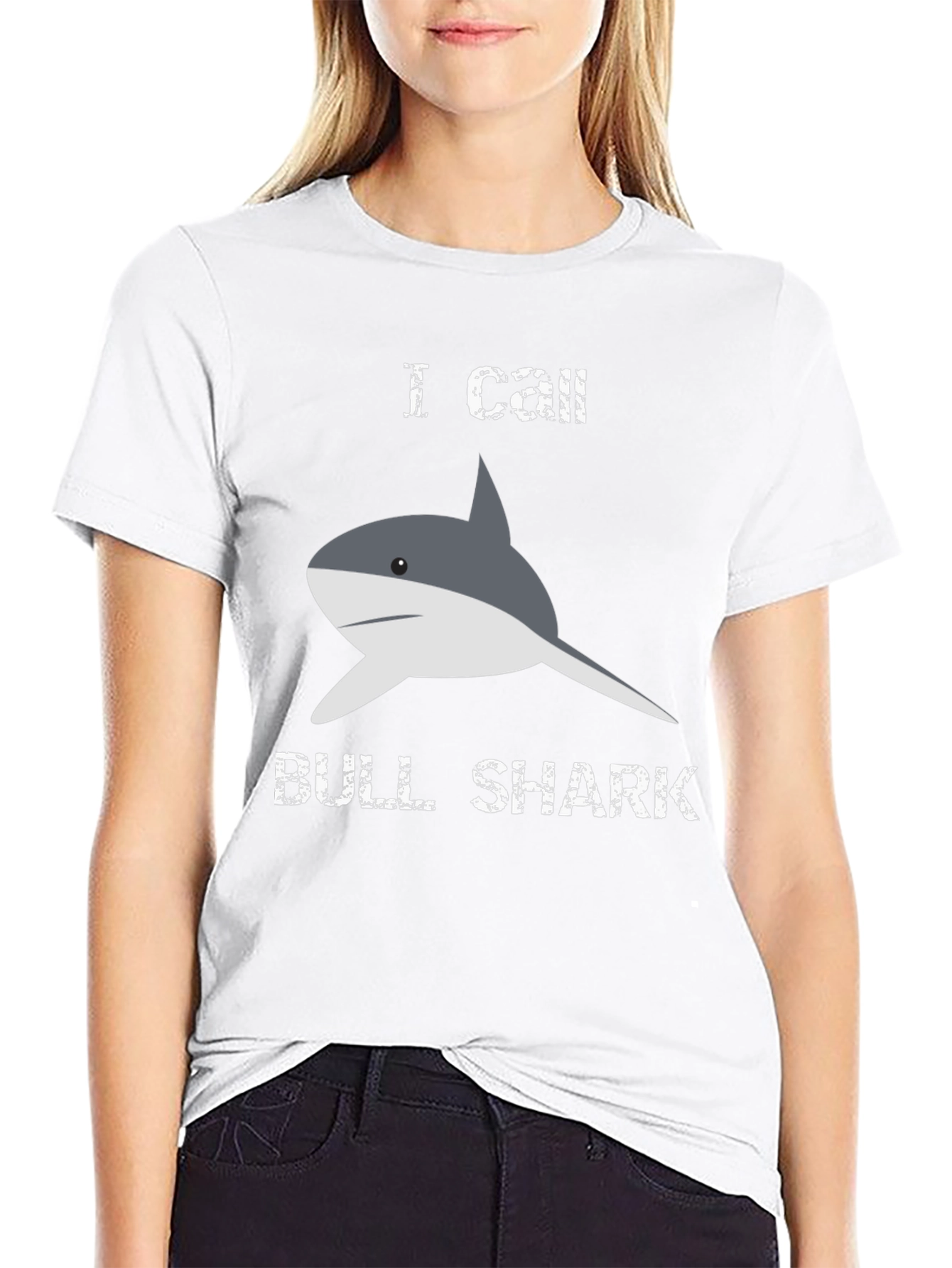 I Call Bull Shark T-Shirt - Novelty Graphic Tee