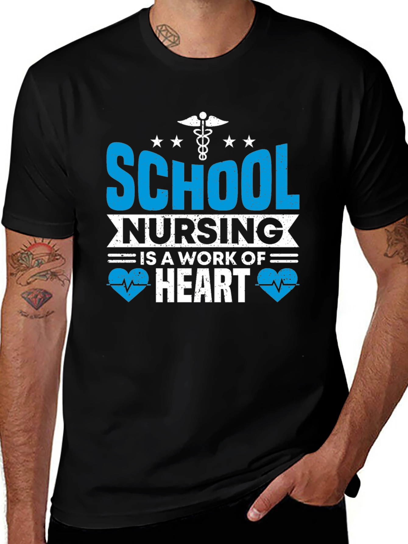 School Nursing T-Shirt: A Work of Heart