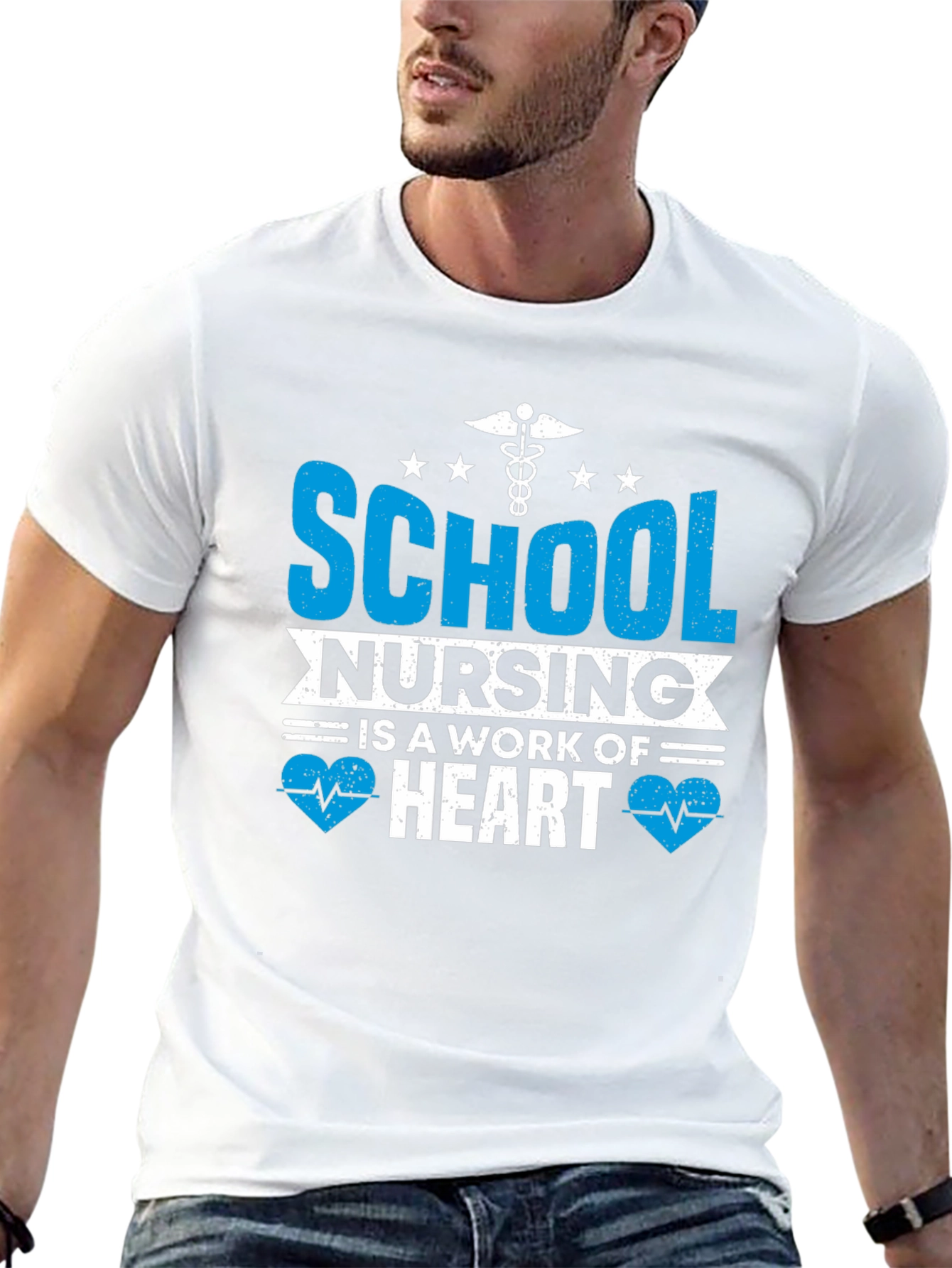School Nursing T-Shirt: A Work of Heart
