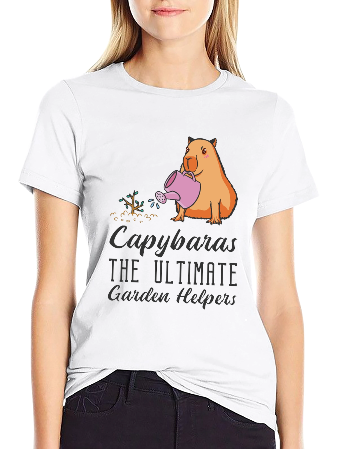 Capybara Garden Helper T-Shirt - Unisex