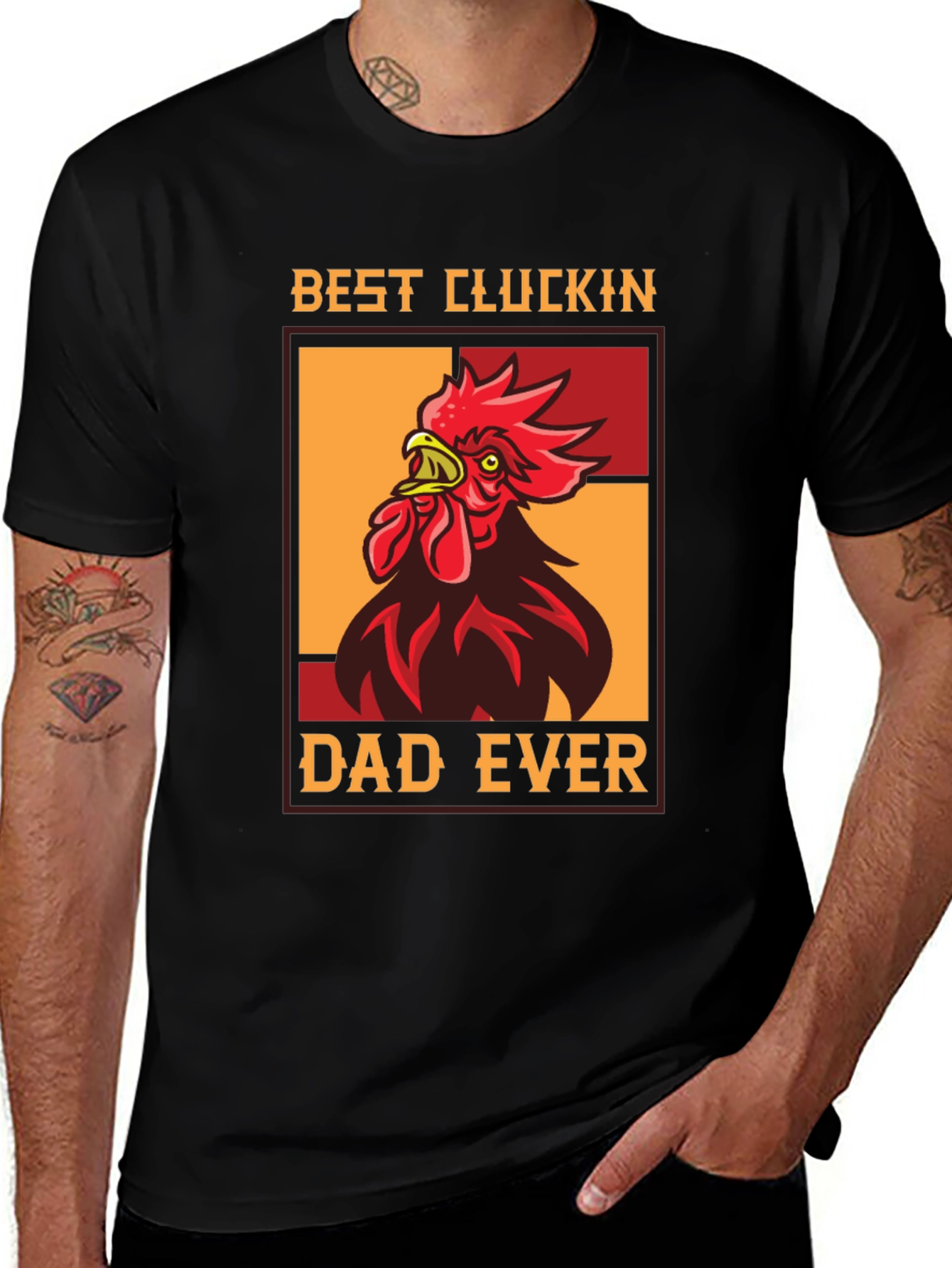 Best Cluckin Dad Ever T-Shirt