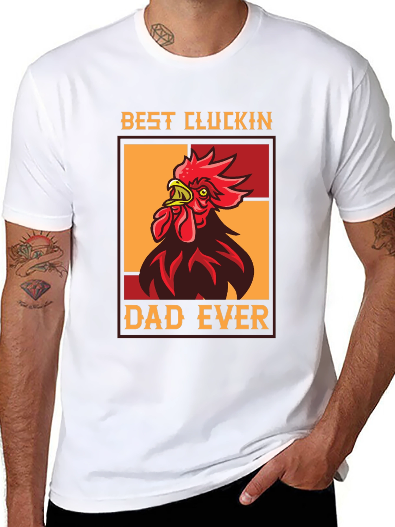 Best Cluckin Dad Ever T-Shirt