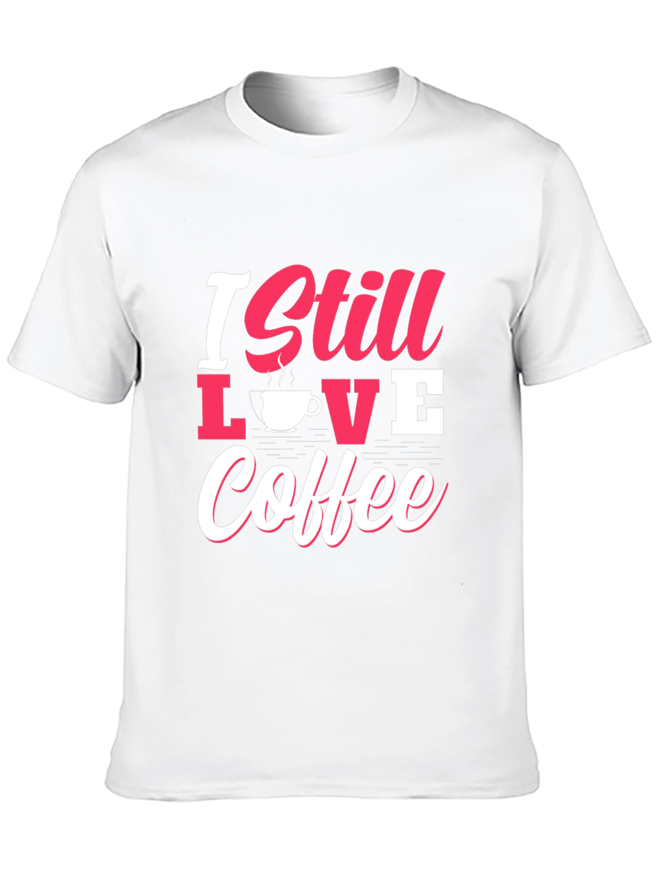 I Still Love Coffee Graphic Tee - Black
