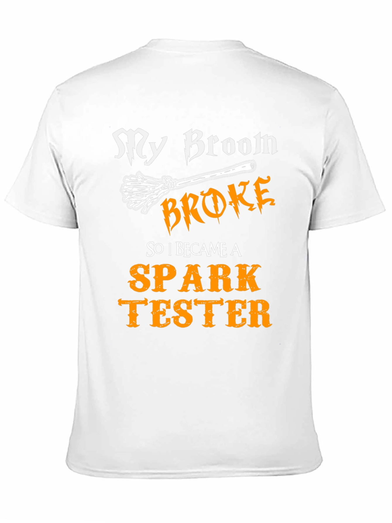 Spark Tester Funny Halloween T-Shirt
