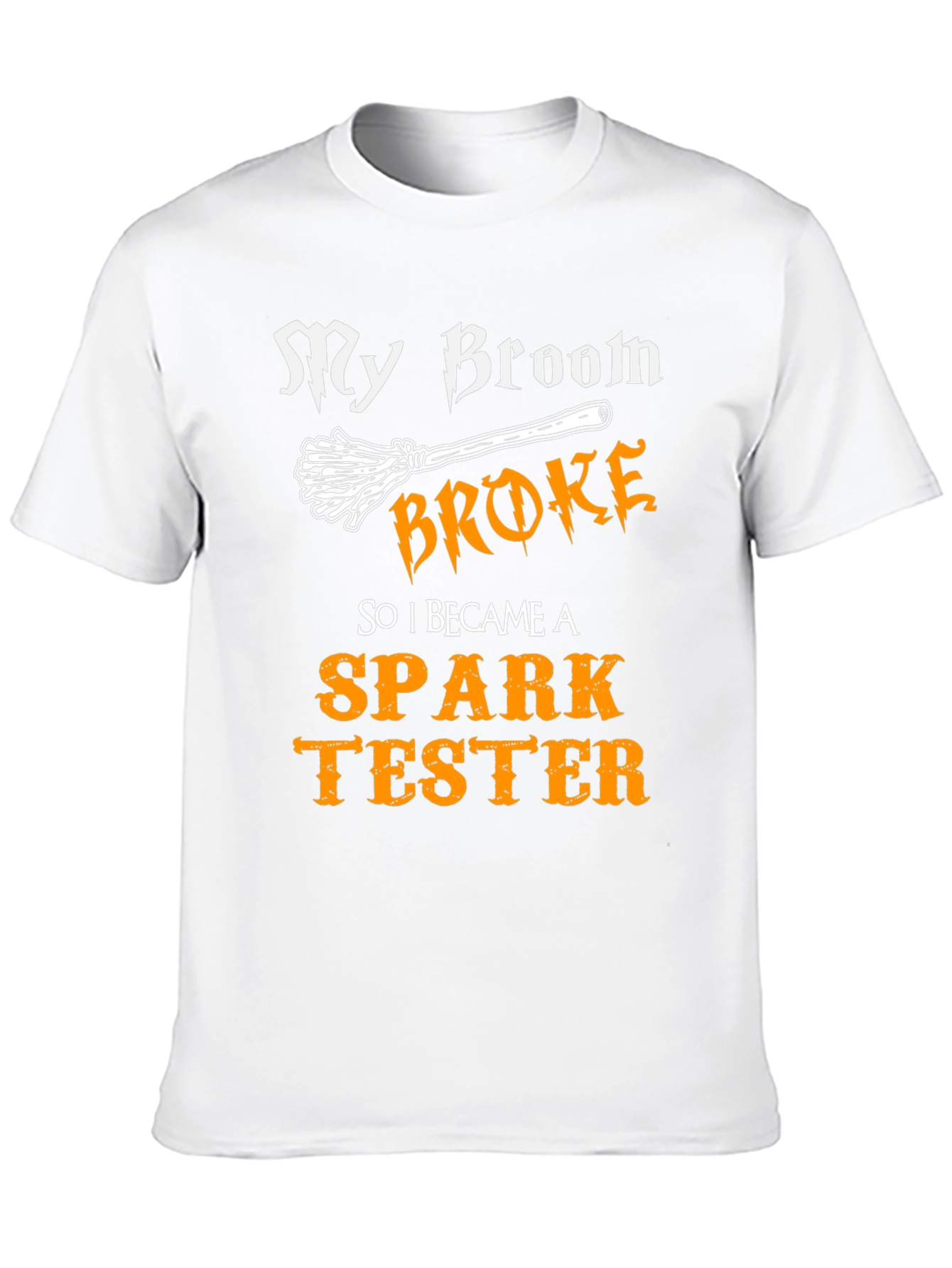 Spark Tester Funny Halloween T-Shirt