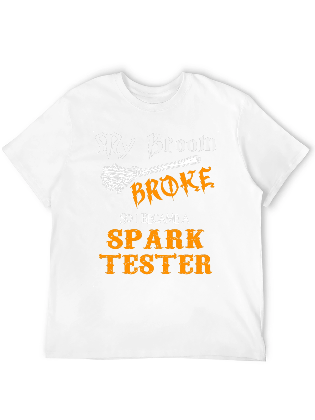 Spark Tester Funny Halloween T-Shirt