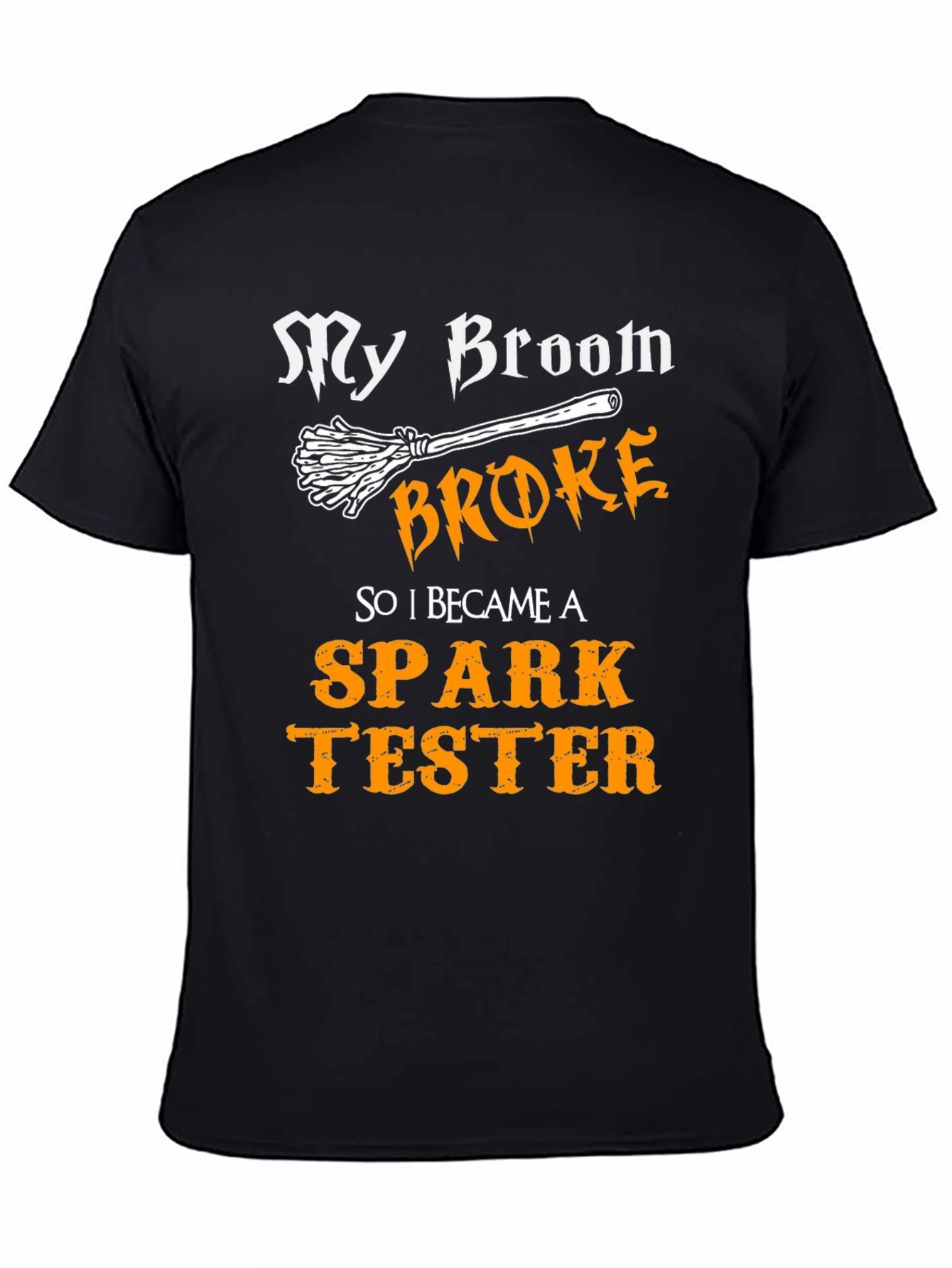 Spark Tester Funny Halloween T-Shirt