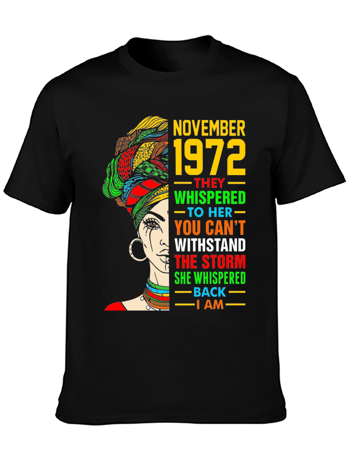 November 1972 Womans Empowerment T-Shirt