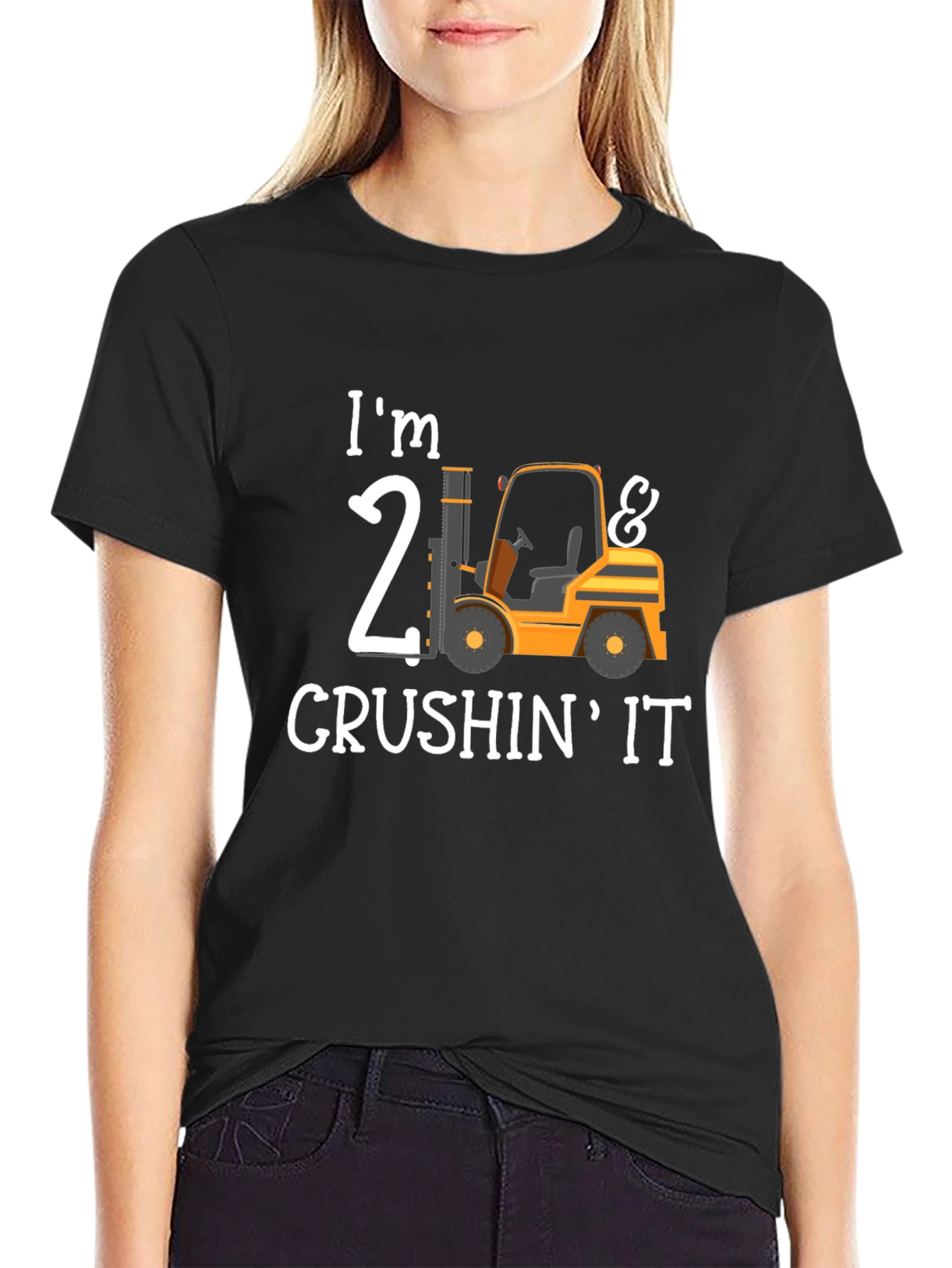 Im 2 Forklift Birthday T-Shirt