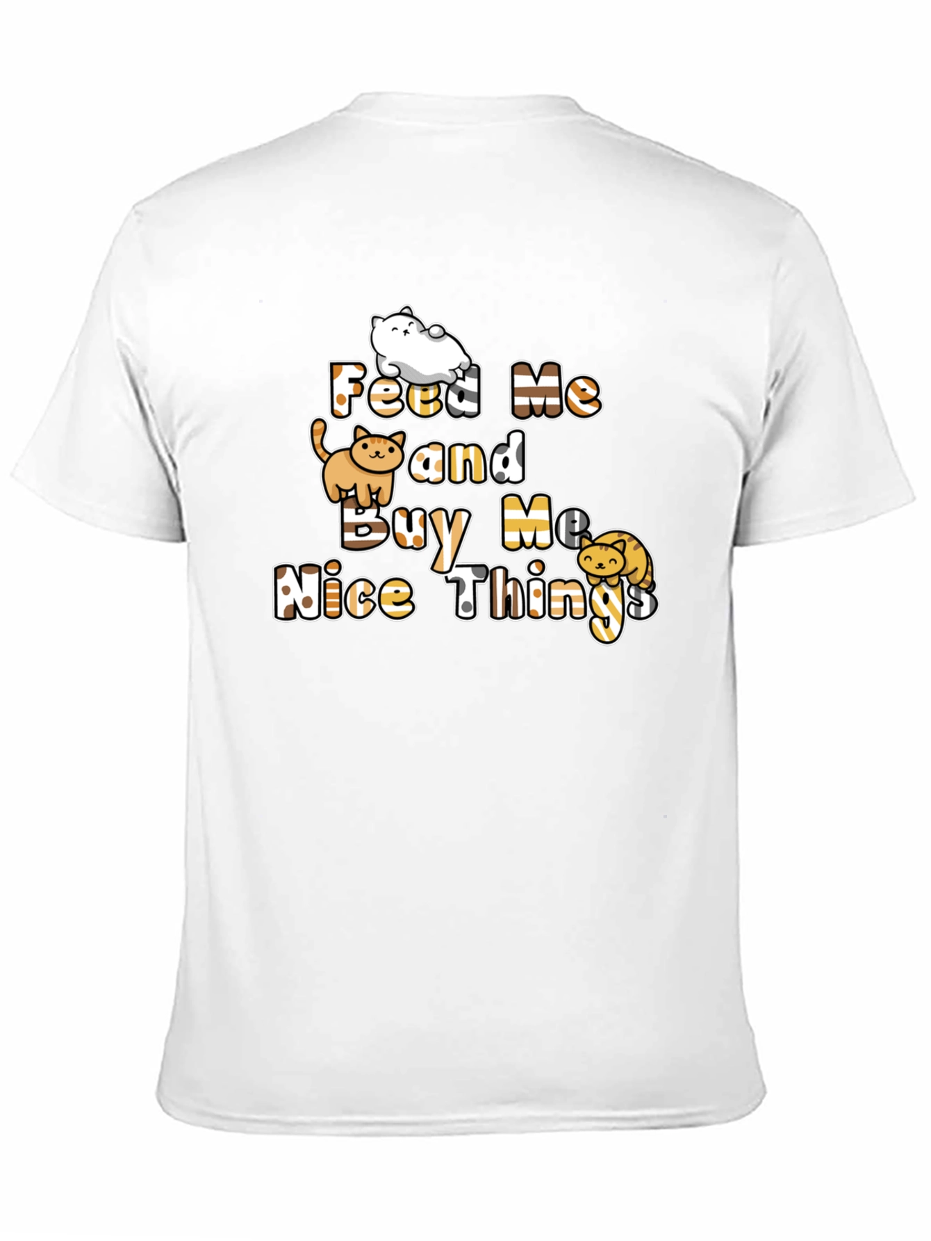 Feed Me Cats Graphic T-Shirt