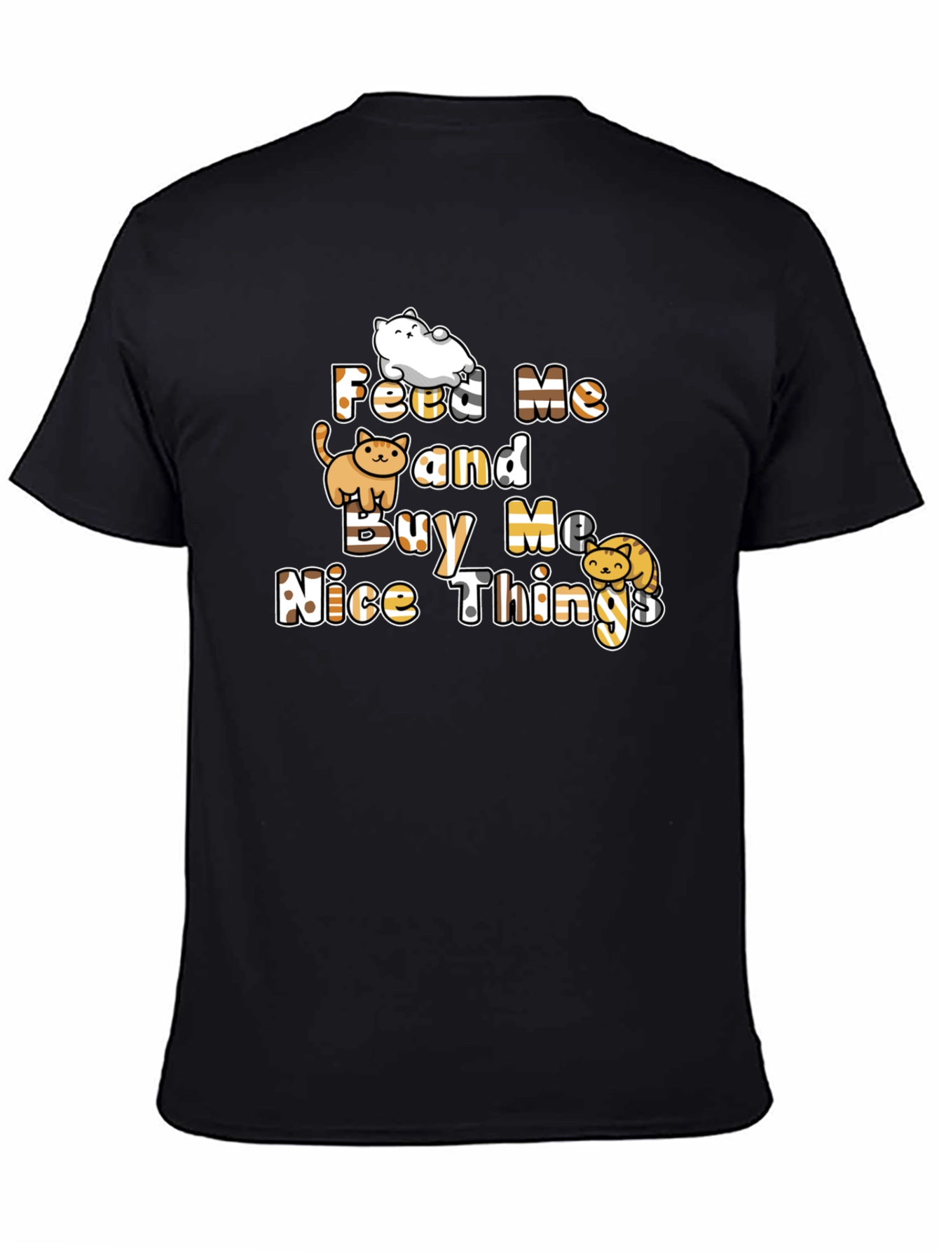 Feed Me Cats Graphic T-Shirt